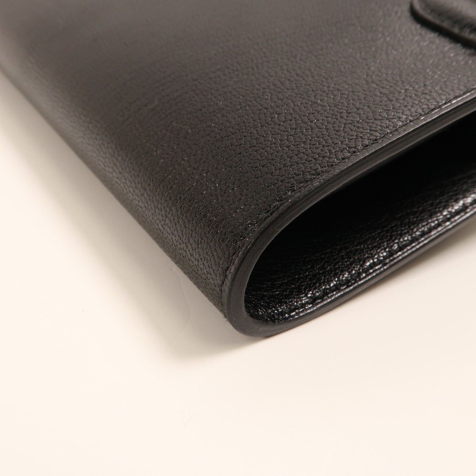 HERMES 【激減優惠】Chevre皮革Kelly To Go銀扣肩背袋黑色