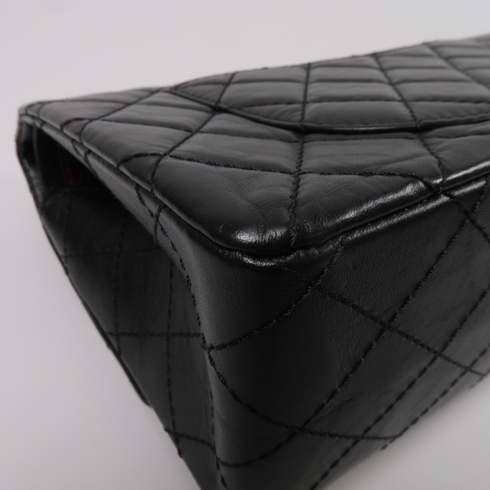 CHANEL 牛皮皮革Chanel 2.55鏈帶肩背袋
