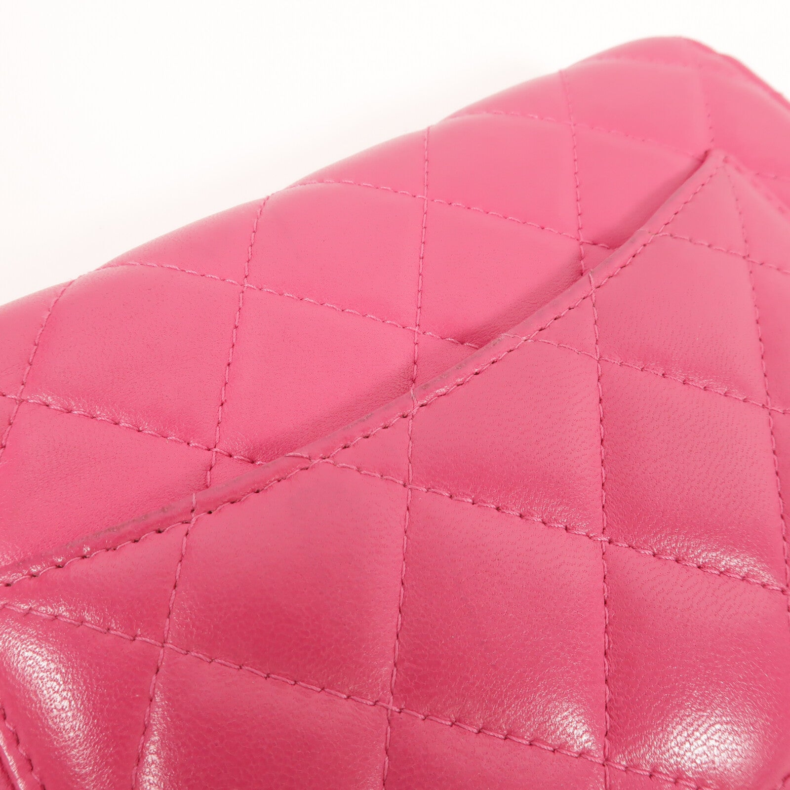 CHANEL 羊皮皮革WOC Wallet On Chain鏈帶肩背袋