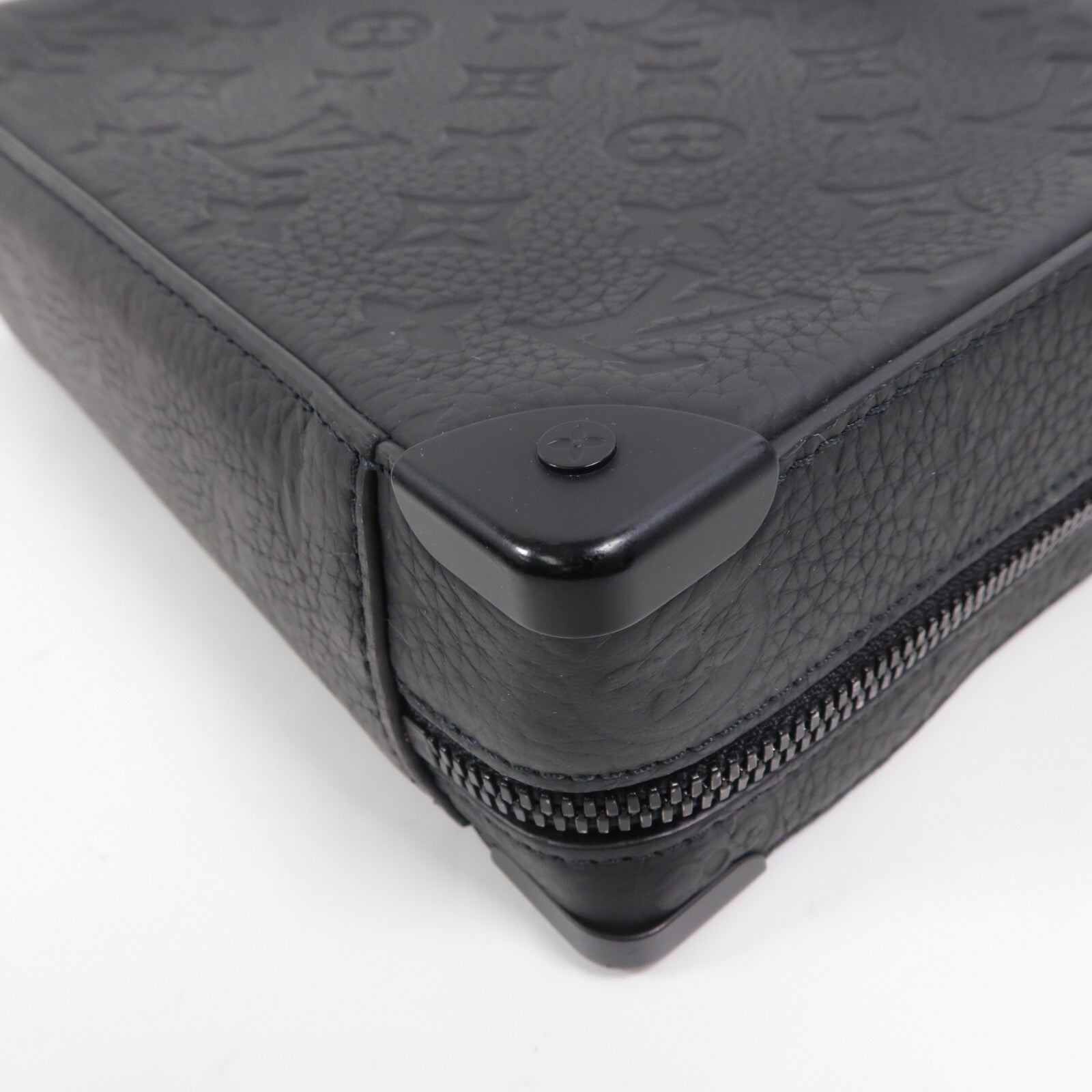 LOUIS VUITTON Monogram Taurillon Handle Soft Trunk手挽肩背兩用袋