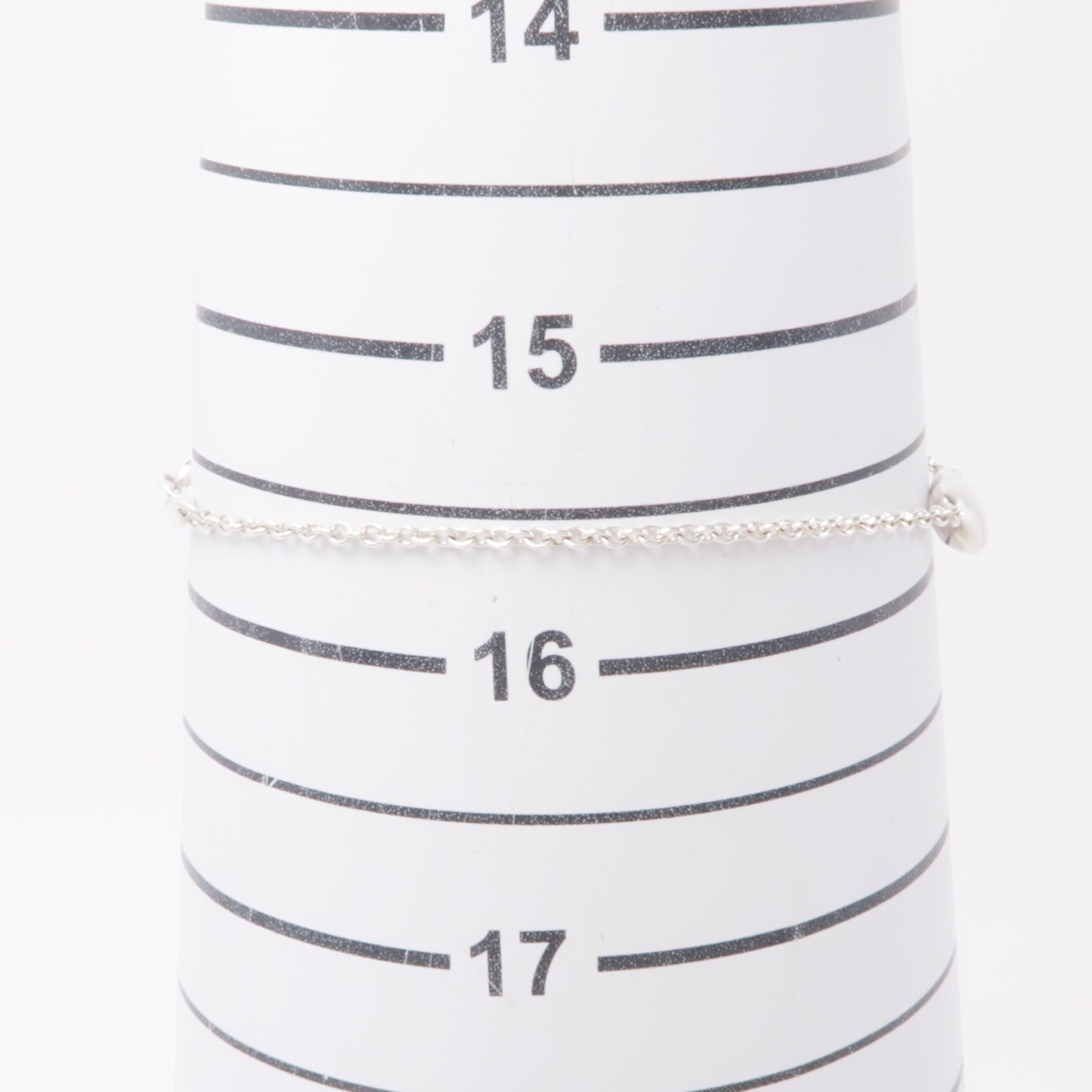 TIFFANY＆CO 925純銀Bean Bracelet手鏈