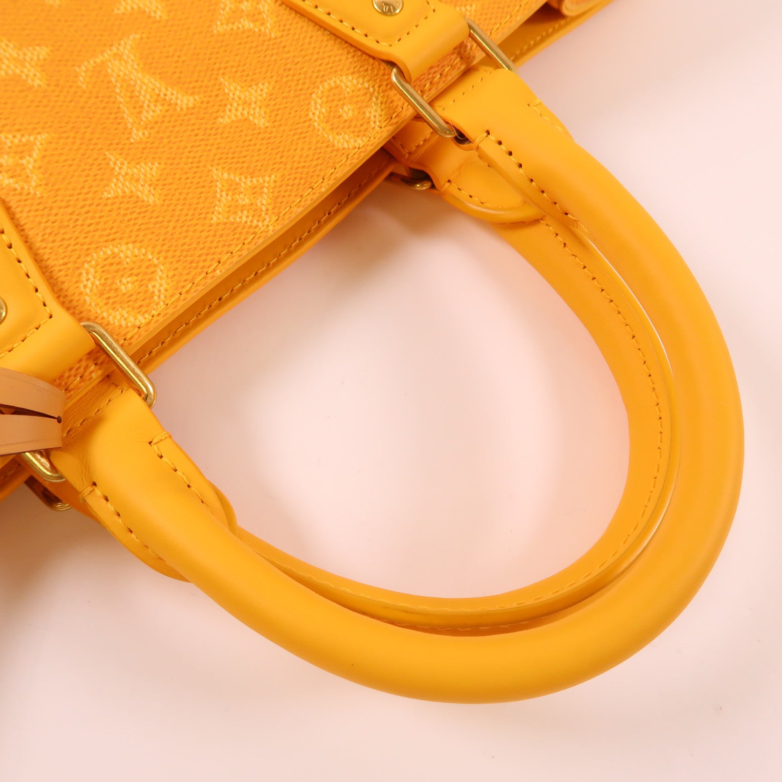 LOUIS VUITTON LV Sac Plat 24H 2 Way Shoulder Tote Bag M12683 Monogram Heritage