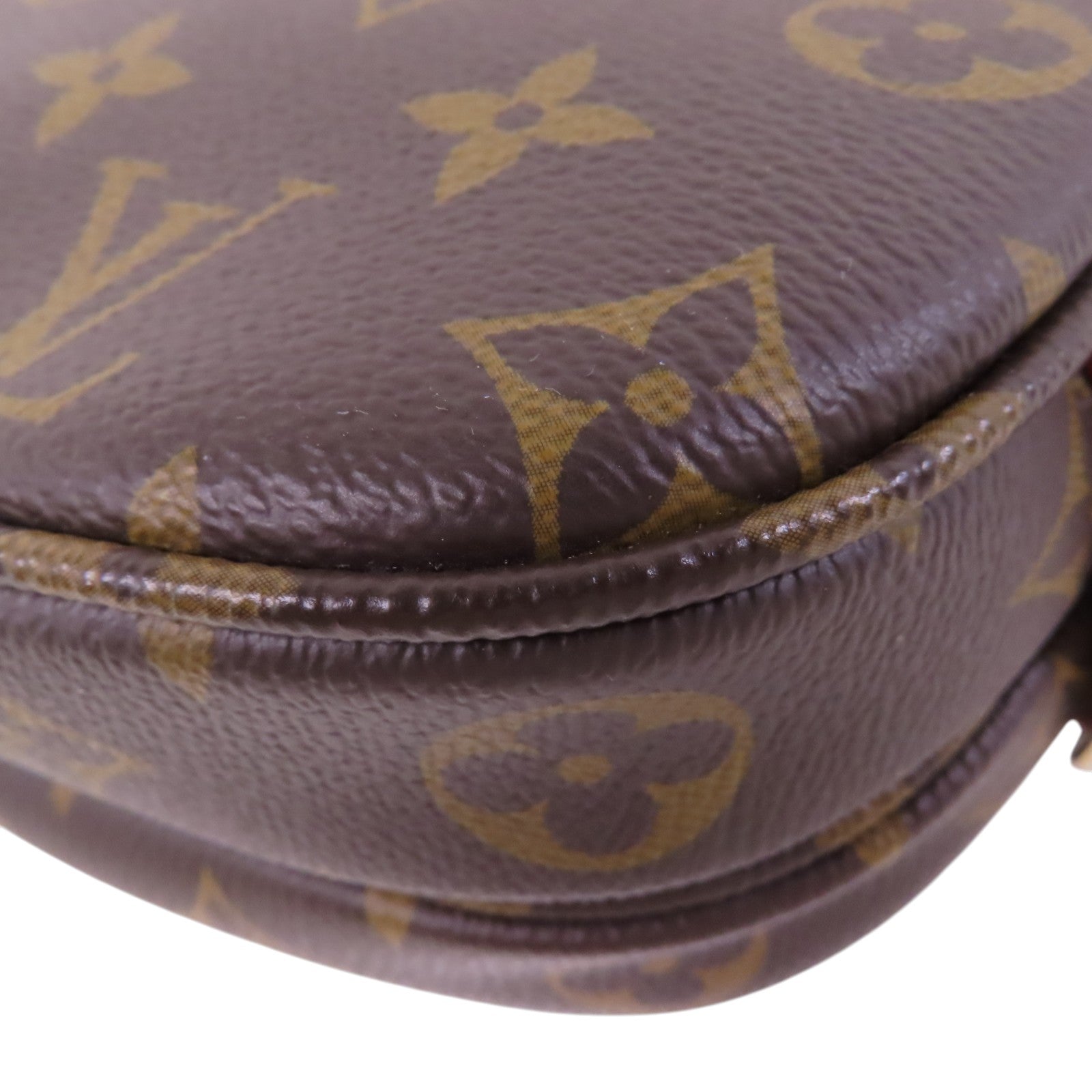 LOUIS VUITTON Monogram Saumur BB金扣肩背袋