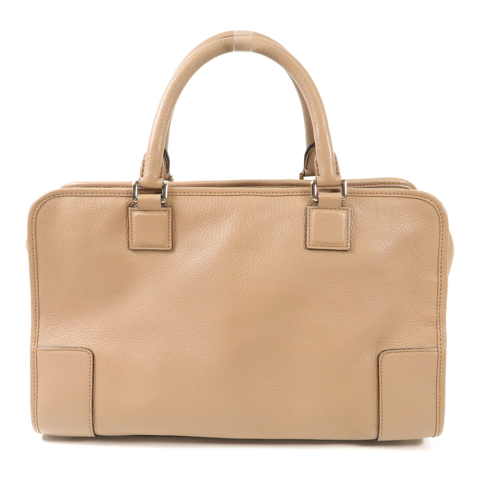 LOEWE 牛皮皮革Amazona 23銀扣手挽袋