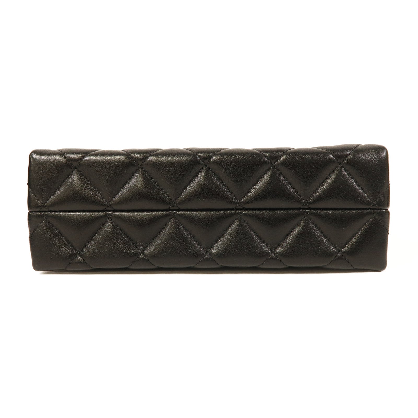 CHANEL 羊皮皮革Chain Shoulder金扣鏈帶肩背袋