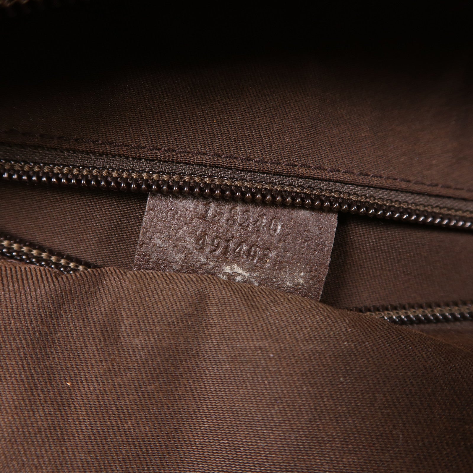 GUCCI 帆布GG Boston Bag波士頓包棕色