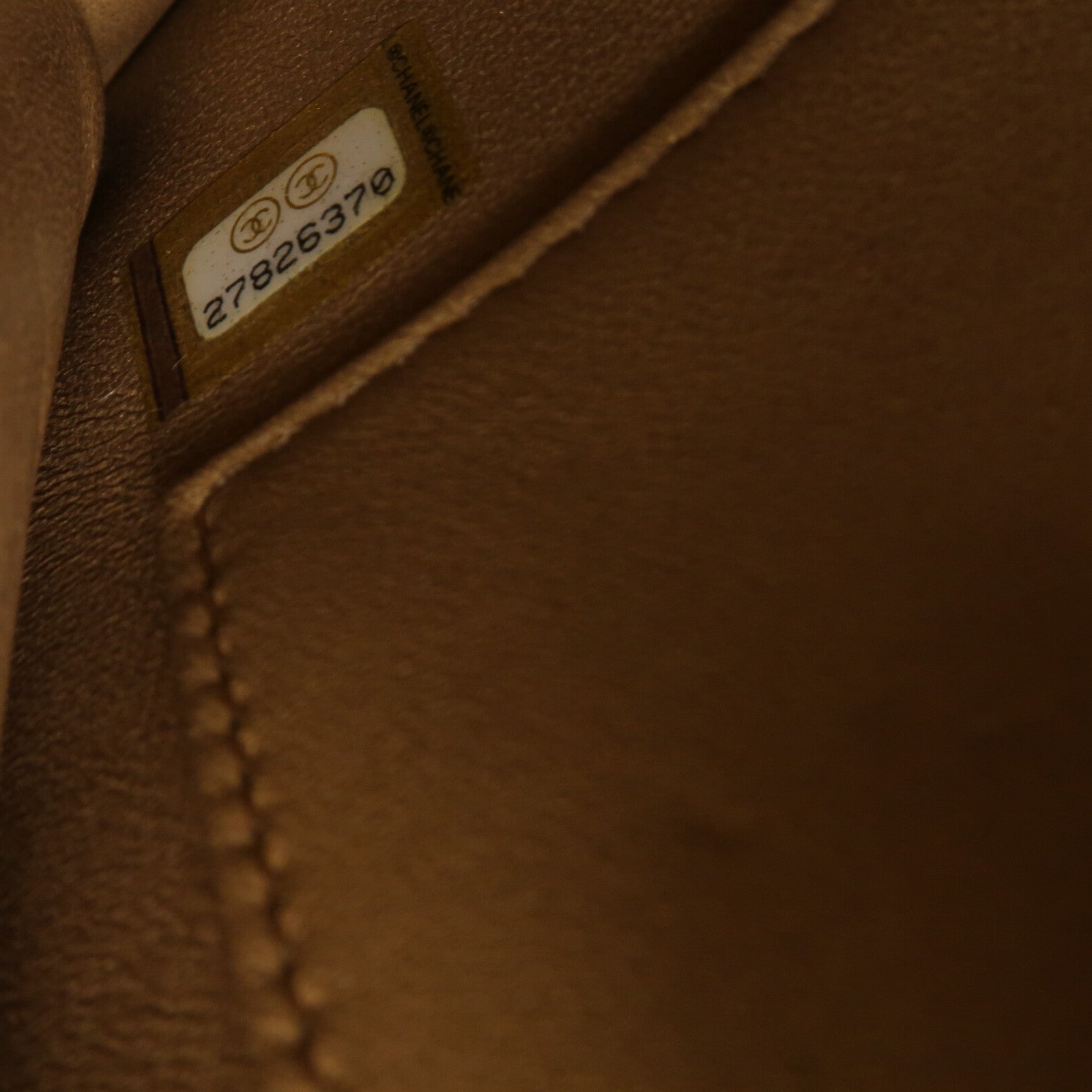 CHANEL 牛皮皮革Matelasse Pearl Chain Bag鏈帶肩背袋
