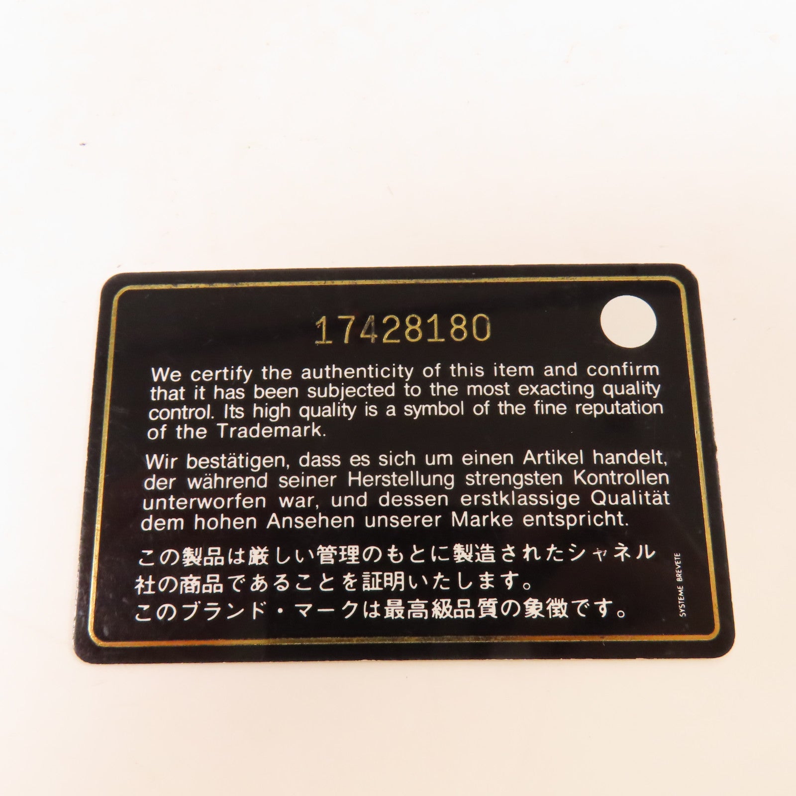 CHANEL 皮革2 Way Shoulder金扣手挽肩背兩用袋