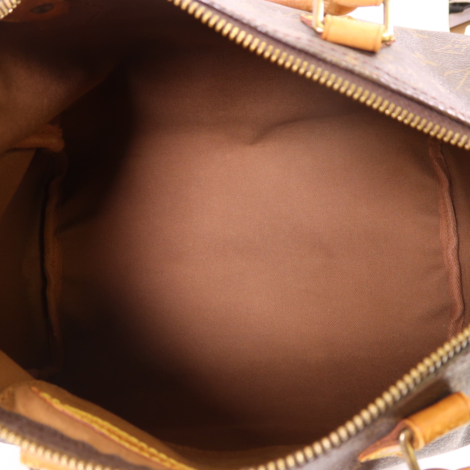 LOUIS VUITTON Monogram Speedy 30金扣手挽袋
