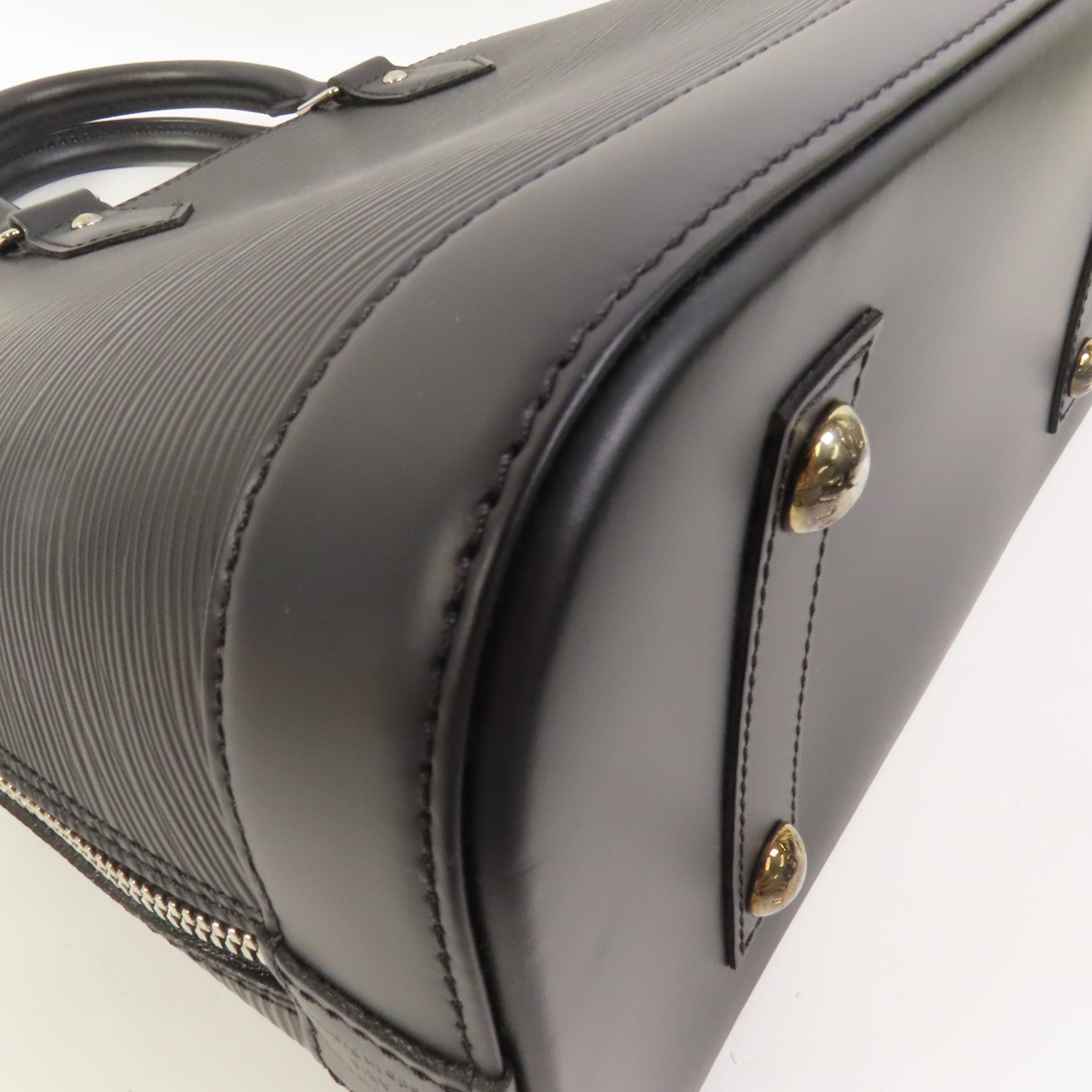 LOUIS VUITTON Epi Alma PM銀扣手挽袋