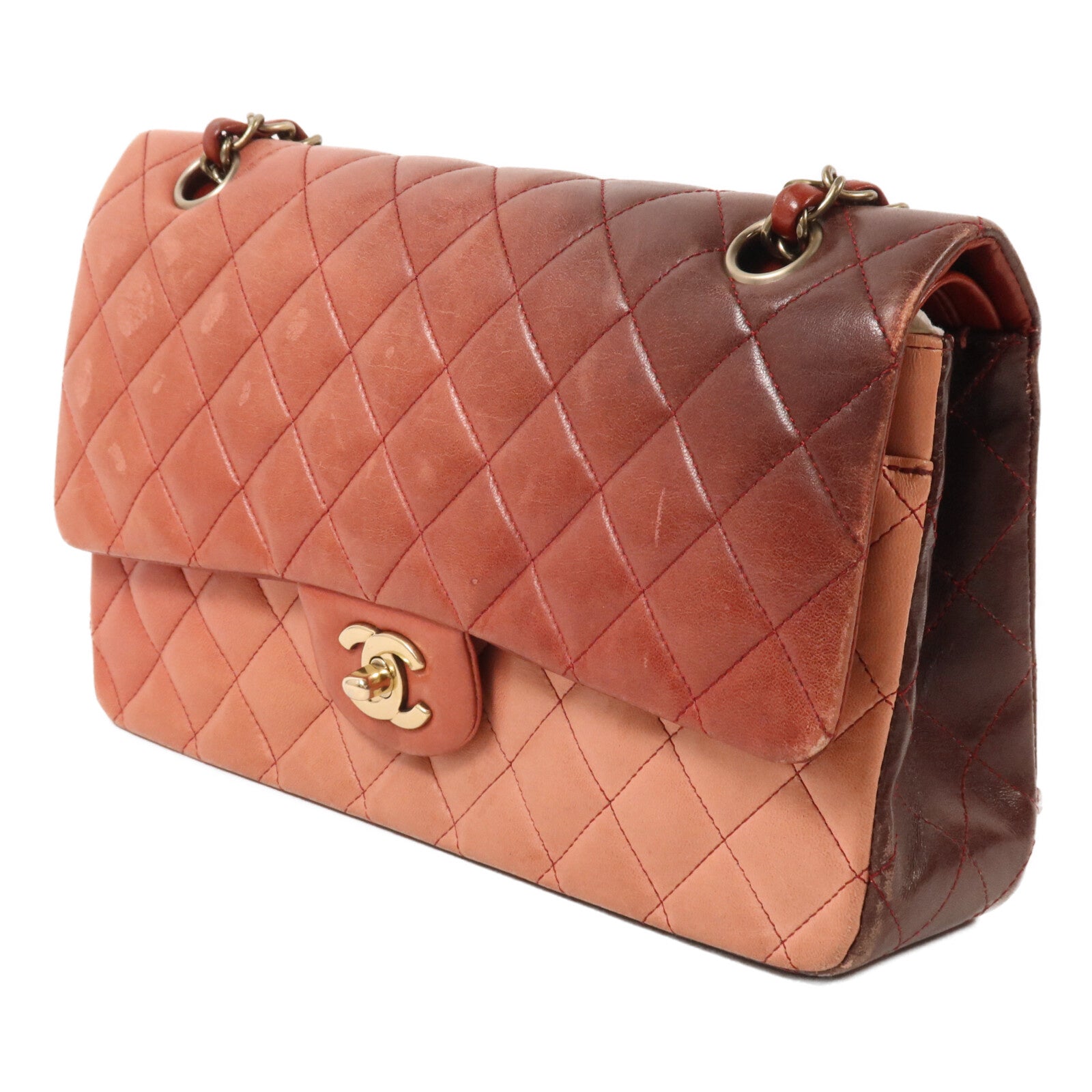 CHANEL 羊皮皮革Classic 25鏈帶肩背袋