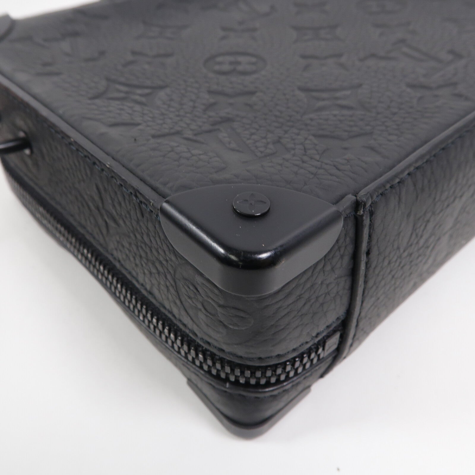 LOUIS VUITTON Monogram Taurillon Handle Soft Trunk手挽肩背兩用袋