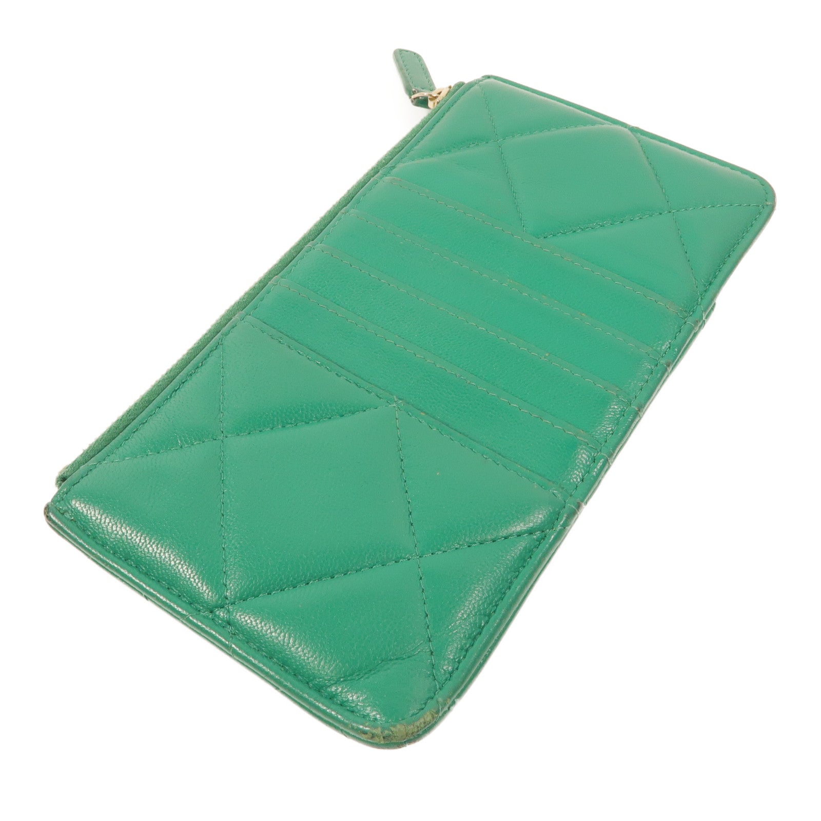 CHANEL 羊皮皮革19 Phone Pouch with Zipper長錢包