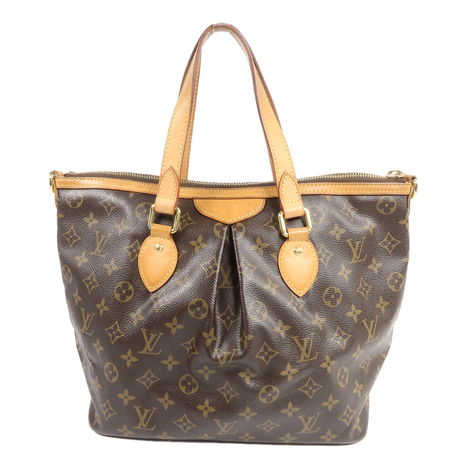 LOUIS VUITTON Monogram Palermo PM手挽肩背兩用袋