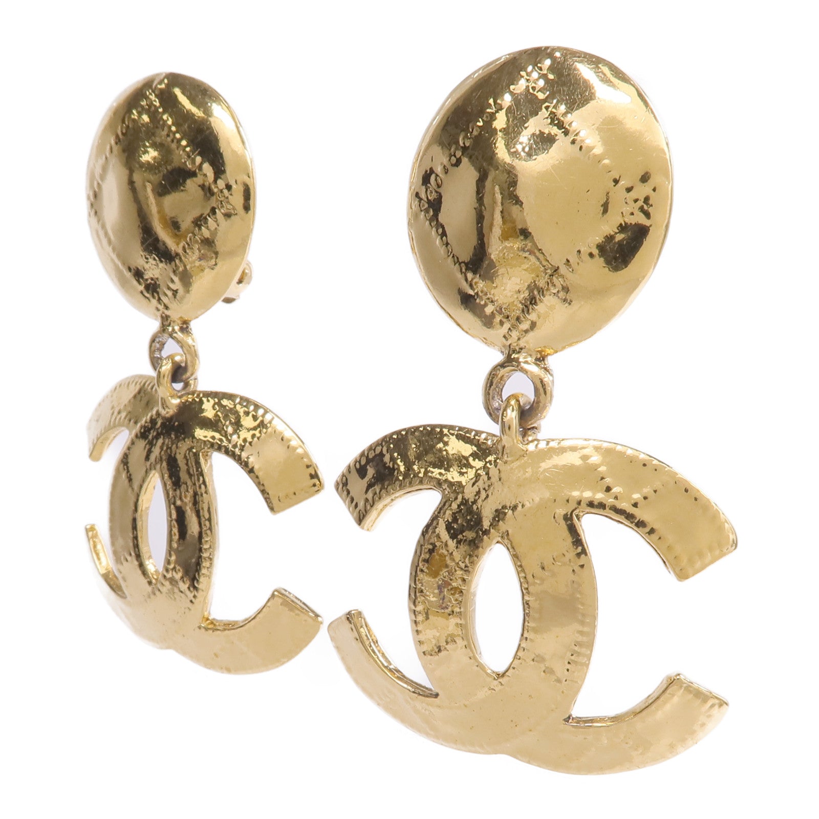 CHANEL 金屬Vintage Earrings耳環