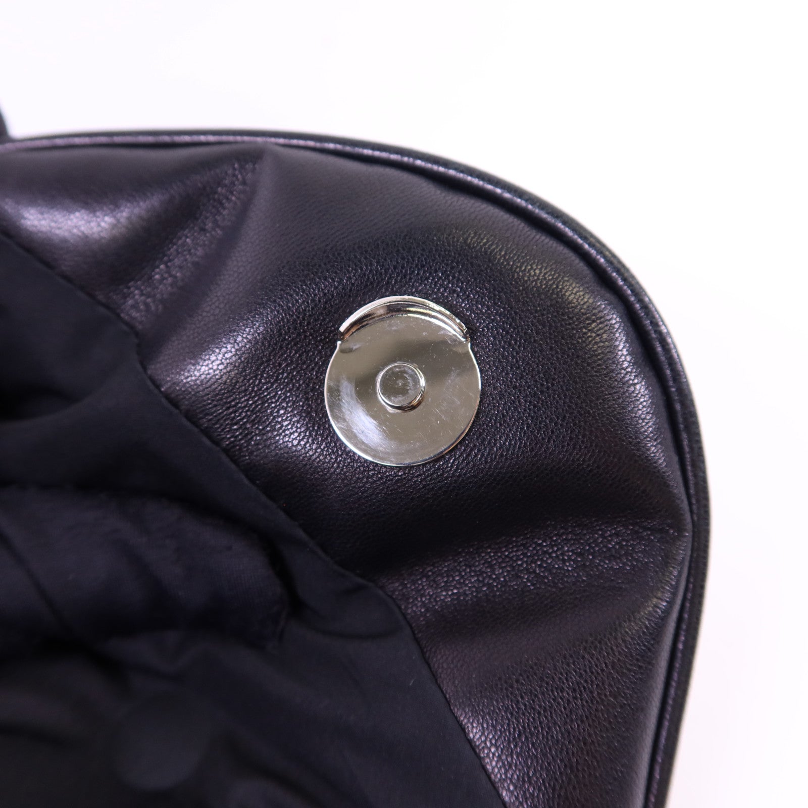 Maison Margiela 羊皮皮革Chain Shoulder銀扣鏈帶肩背袋