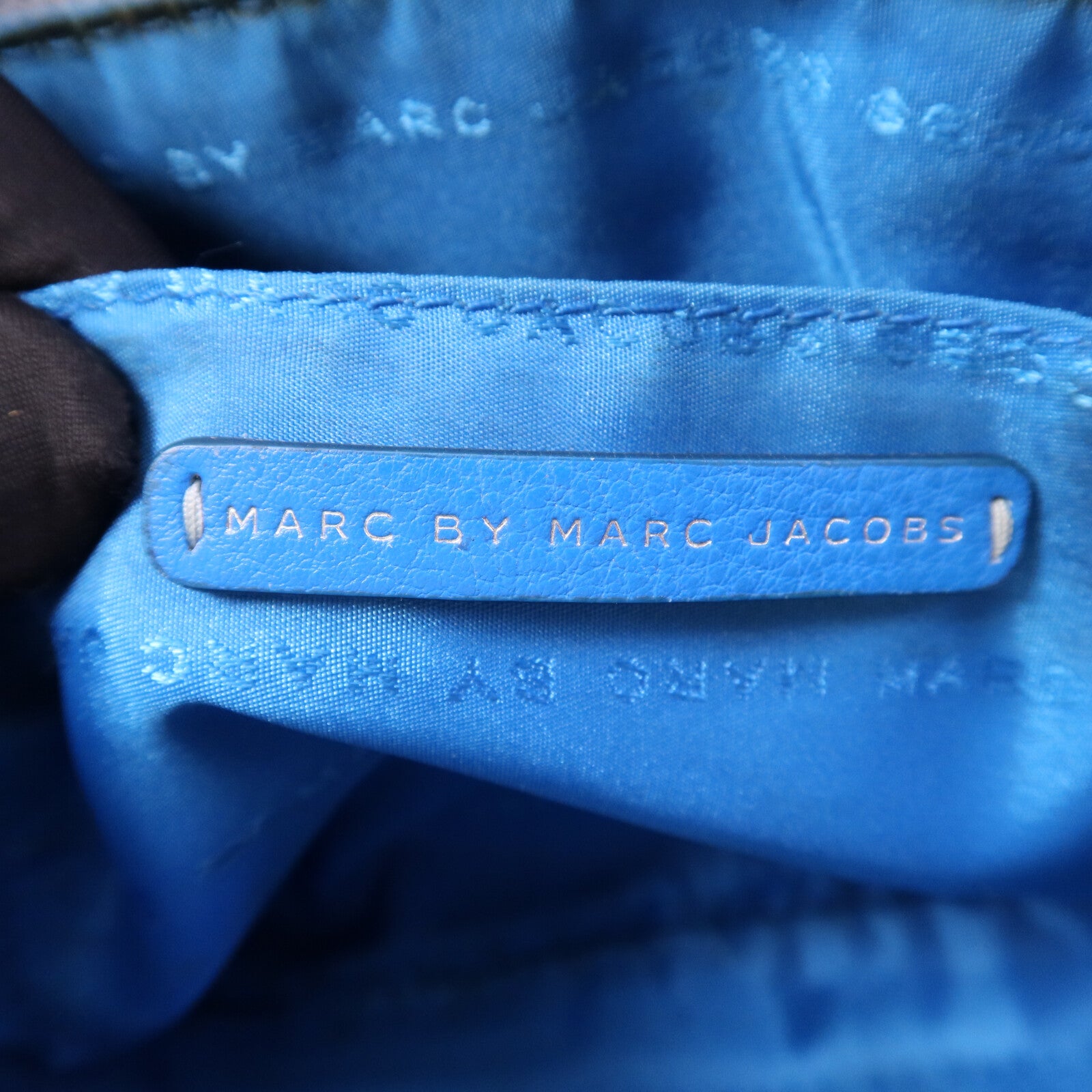 MARC BY MARC JACOBS 【激減優惠】牛皮皮革Sholder Bag銀扣肩背包