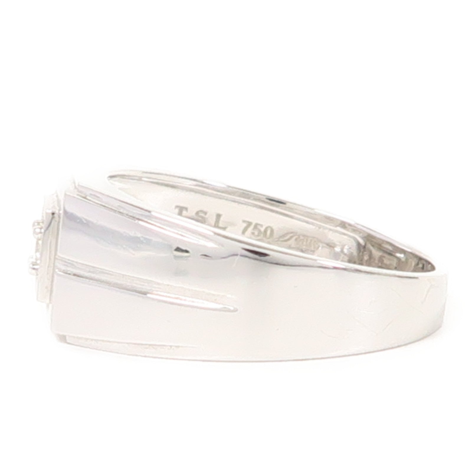 JEWELRY 【激減優惠】18K白金Diamond Ring戒指US#9.5