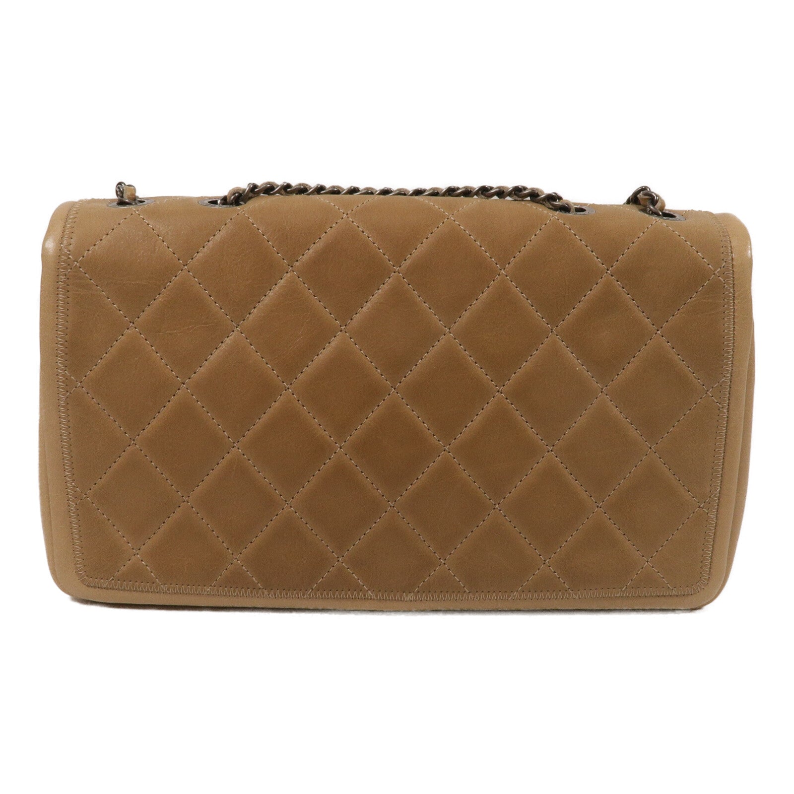 CHANEL 牛皮皮革Chain Shoulder Bag鏈帶肩背袋