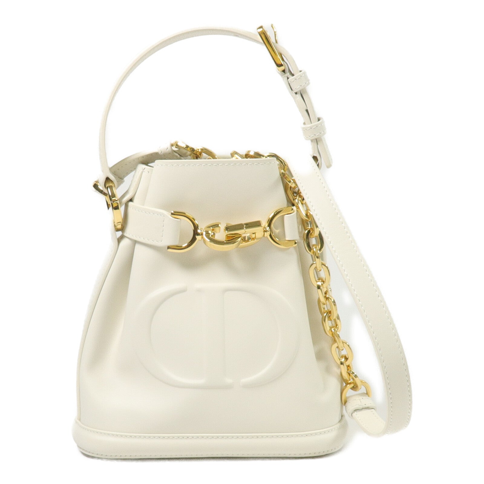 Dior 牛皮皮革C'est Dior手挽肩背兩用袋