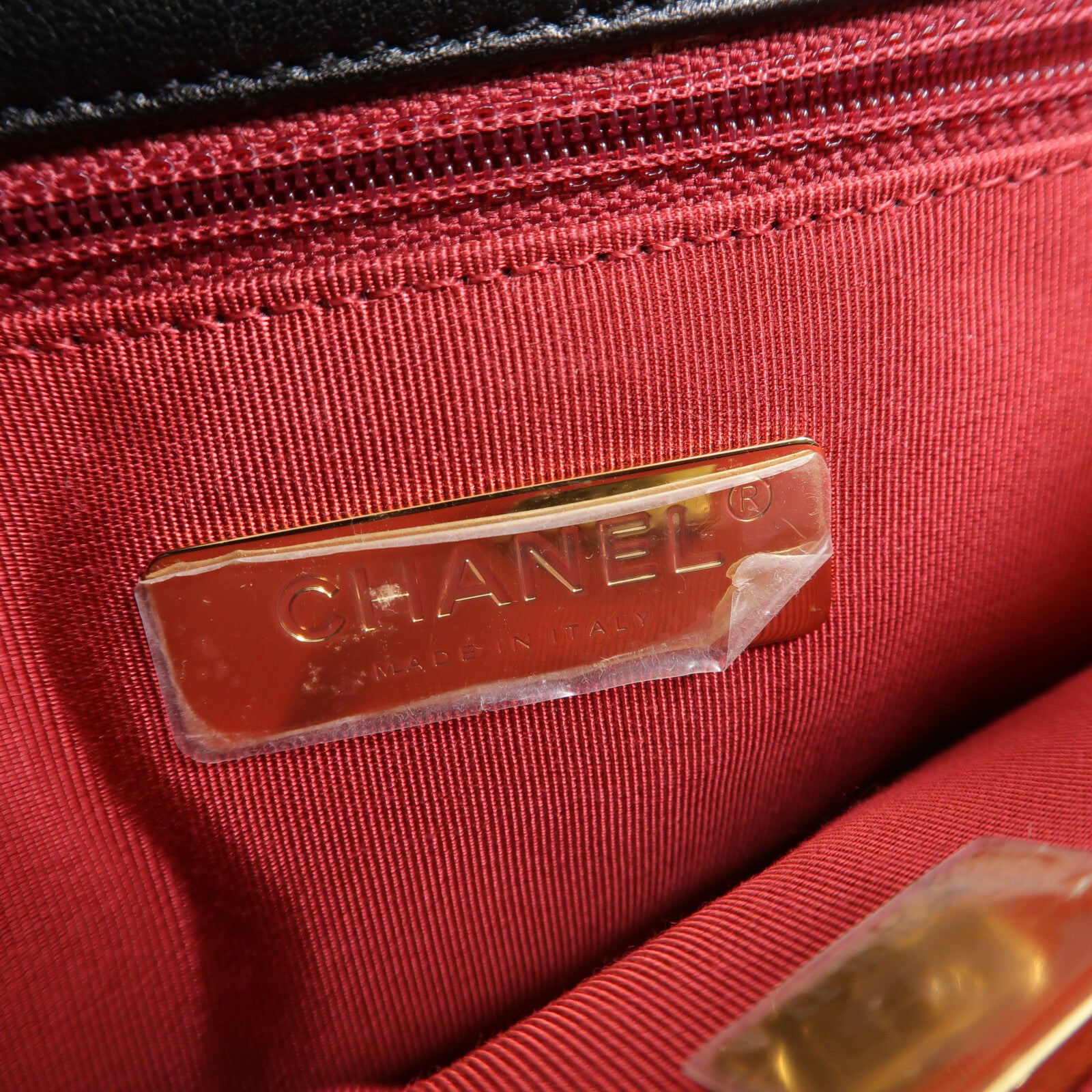 CHANEL 羊皮皮革C19 Small鏈帶手挽肩背兩用袋