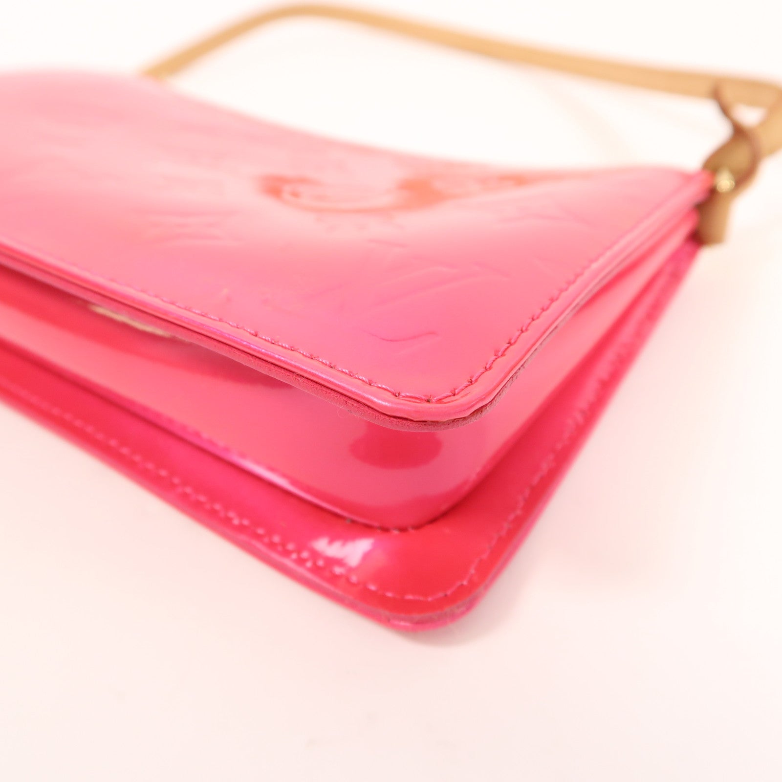 LOUIS VUITTON Monogram Vernis Lexington金扣手挽袋