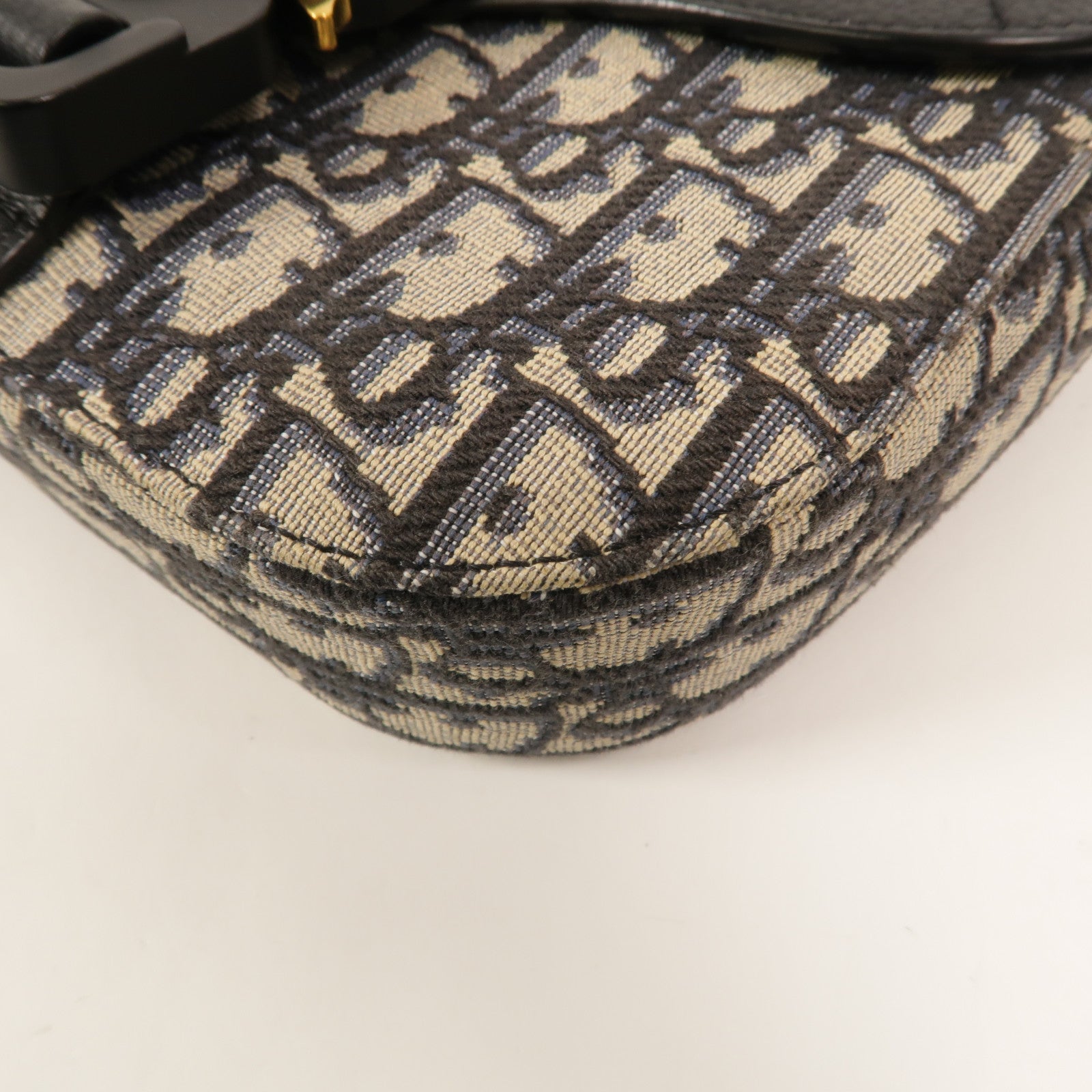 Dior 帆布Mini Saddle Messenger肩背袋
