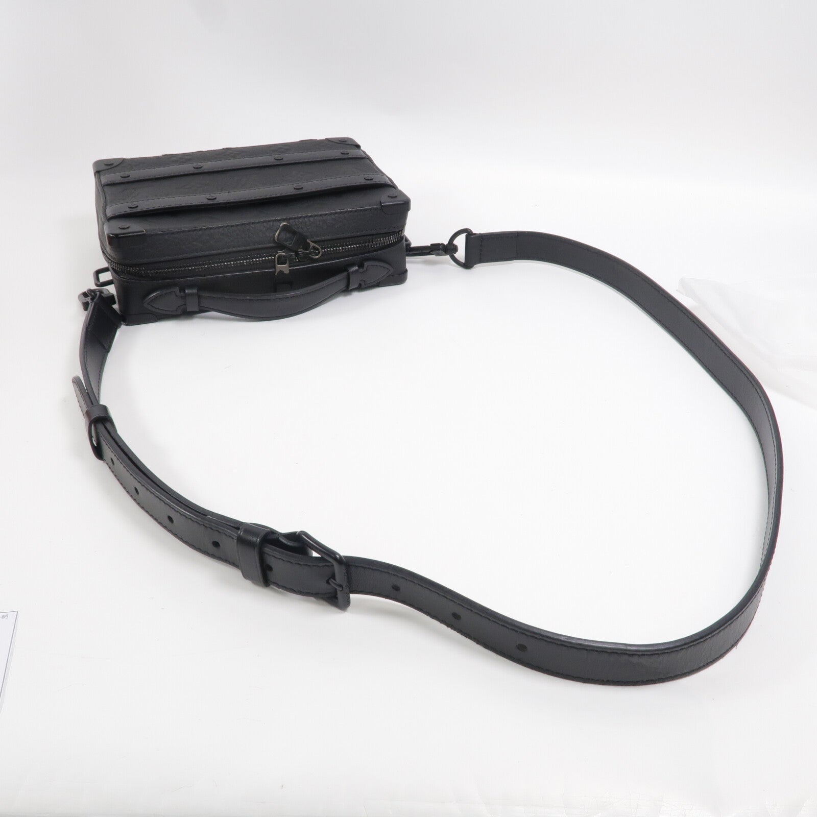 LOUIS VUITTON Monogram Taurillon Handle Soft Trunk手挽肩背兩用袋