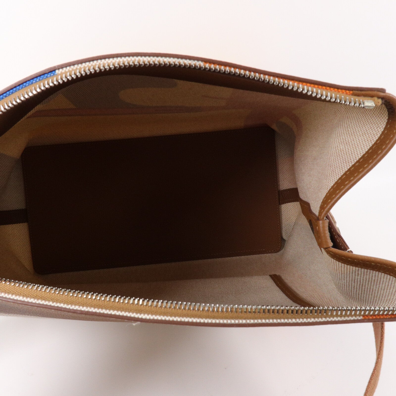 HERMES Viking/Regate R.M.S 12H肩背袋Capucine/Ecru/Fauve