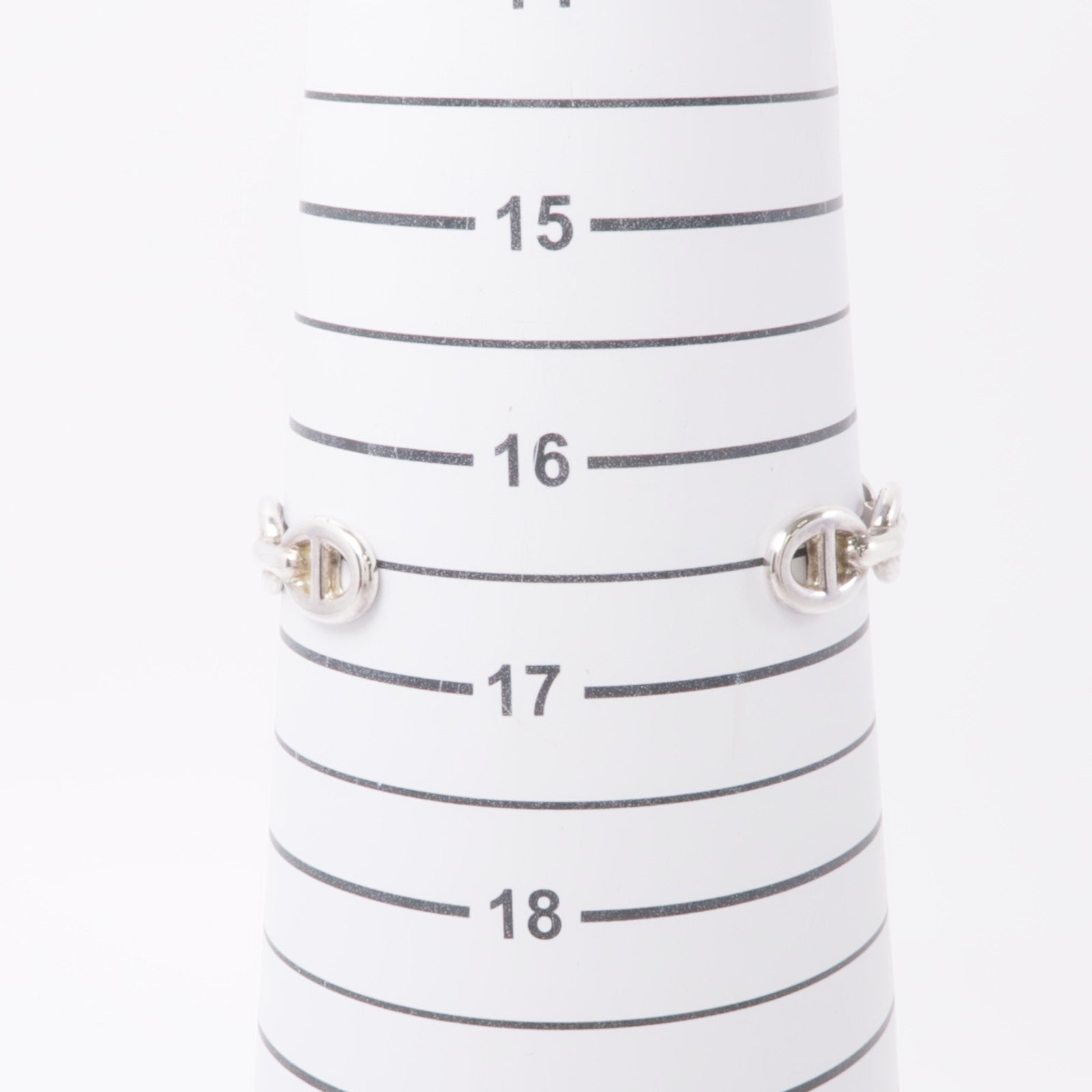 HERMES 925純銀Chaine D'Ancre Enchainee Bracelet手鏈