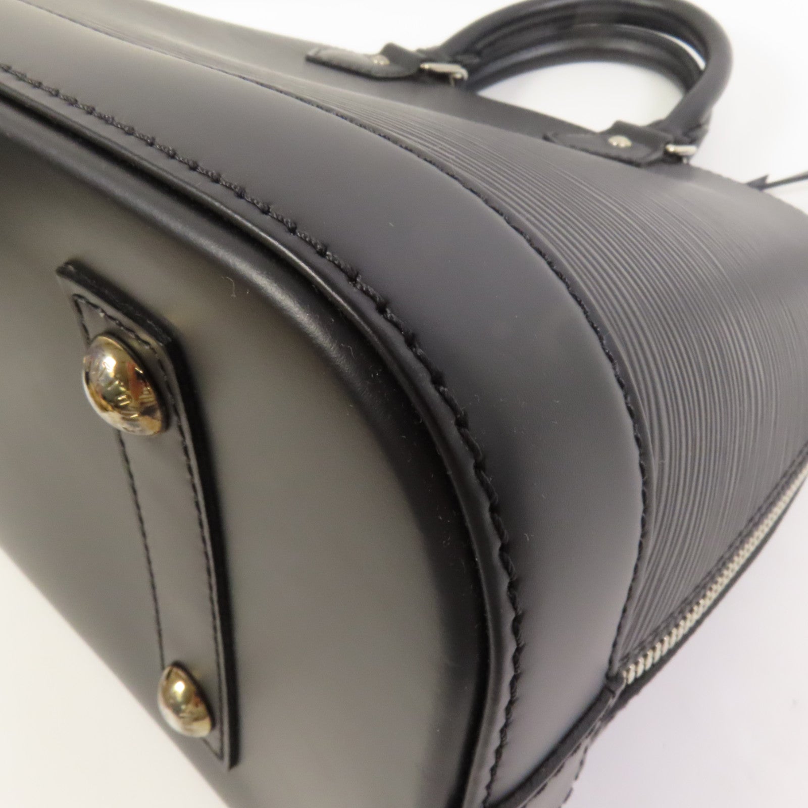 LOUIS VUITTON Epi Alma PM銀扣手挽袋