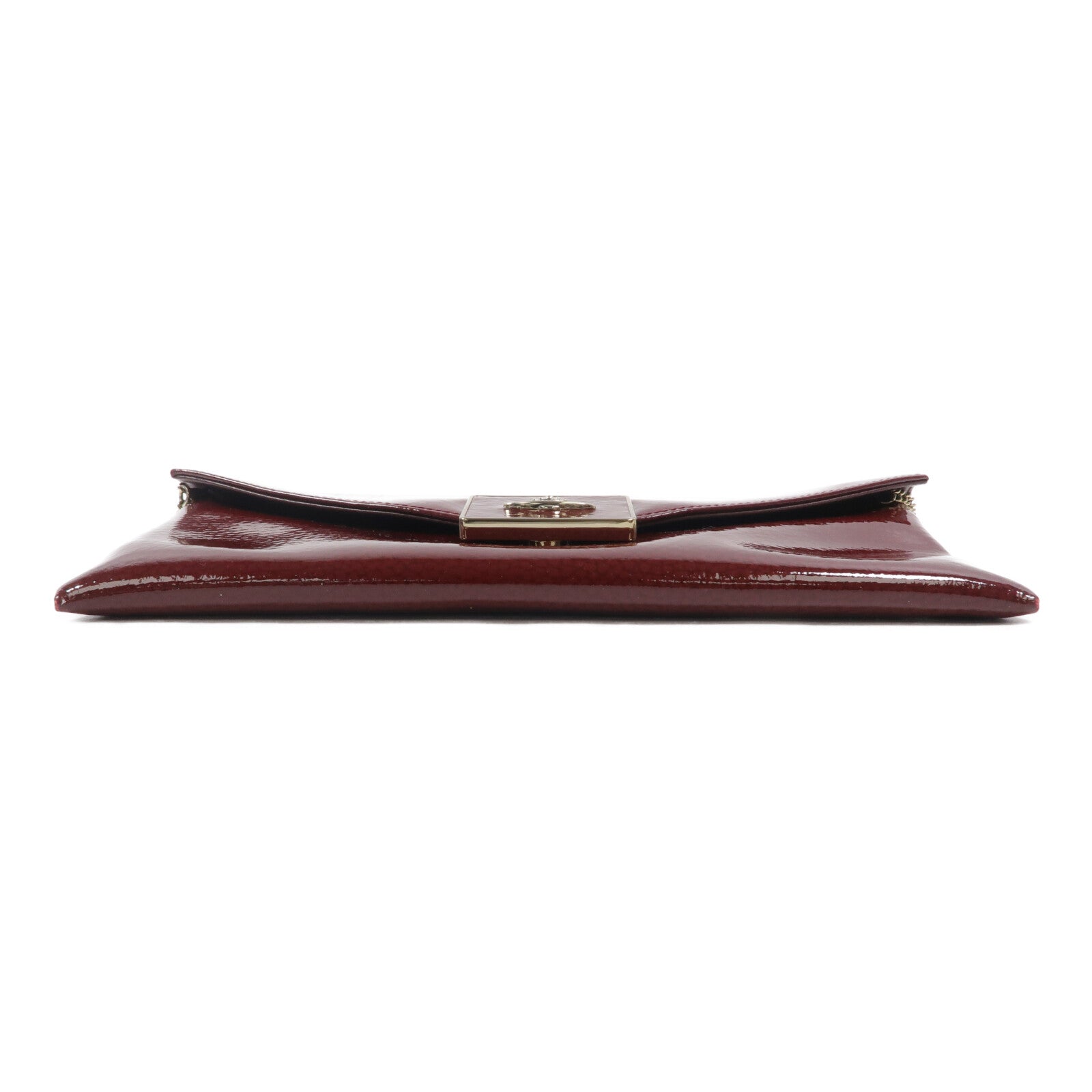 Vivienne Westwood 漆皮皮革Chain Shoulder鏈帶肩背袋