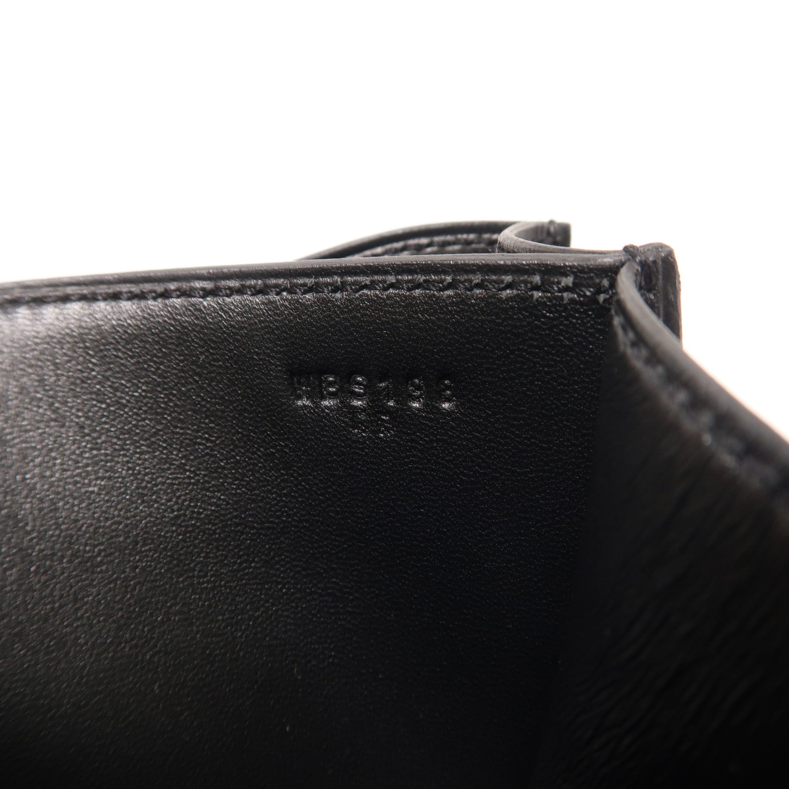 HERMES Epsom皮革Constance Mini金扣肩背袋Noir