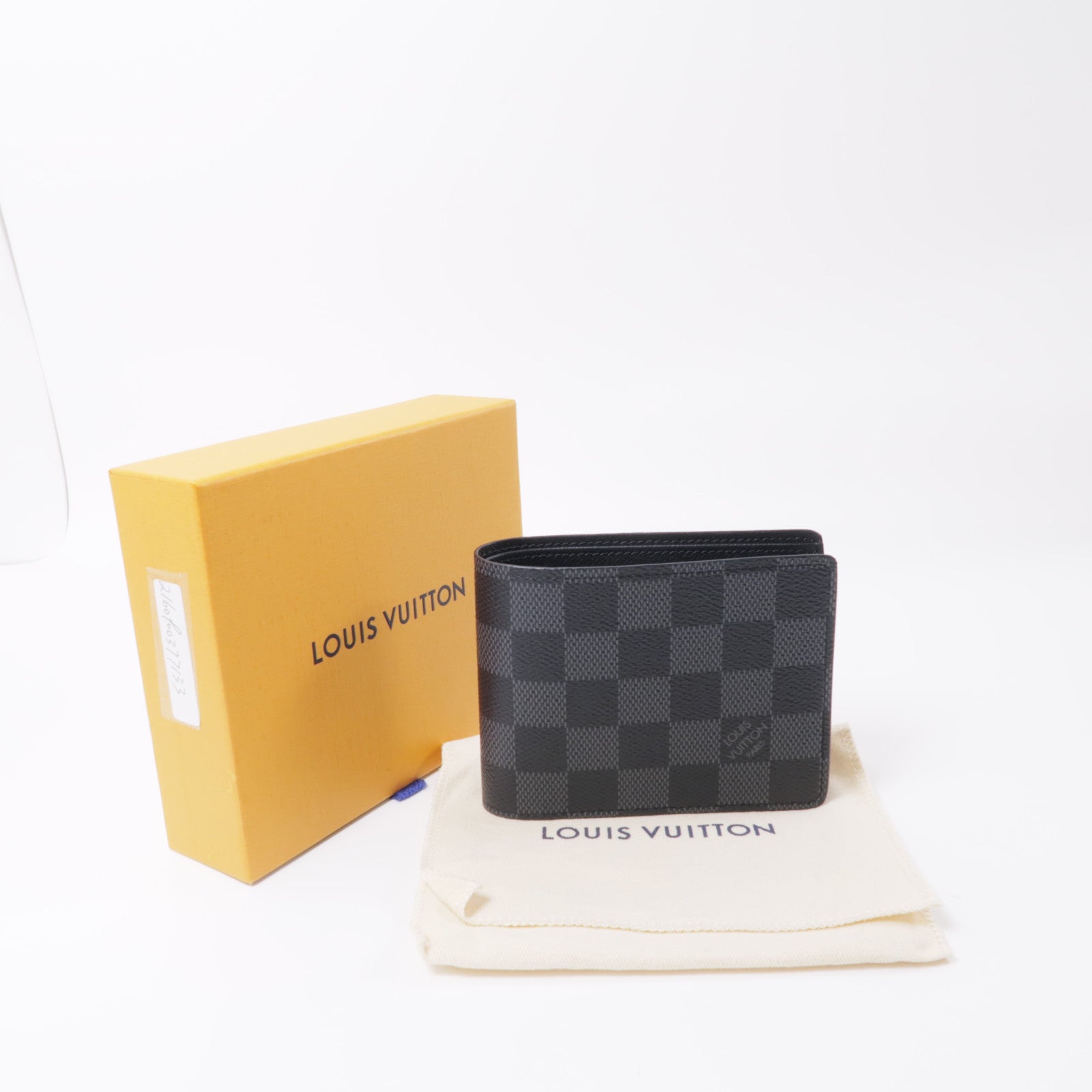 LOUIS VUITTON Damier Graphite Wallet錢包黑色