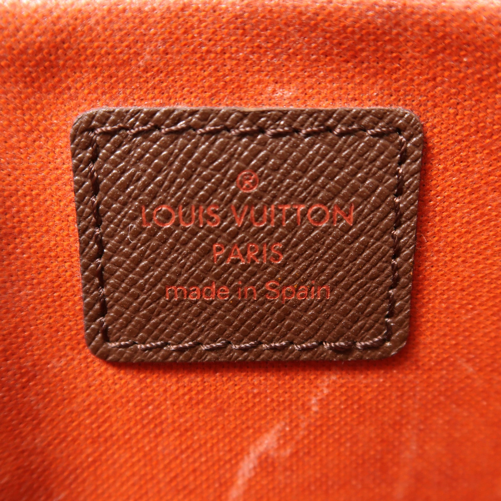 LOUIS VUITTON Damier Trousse Toilette金扣手拿包