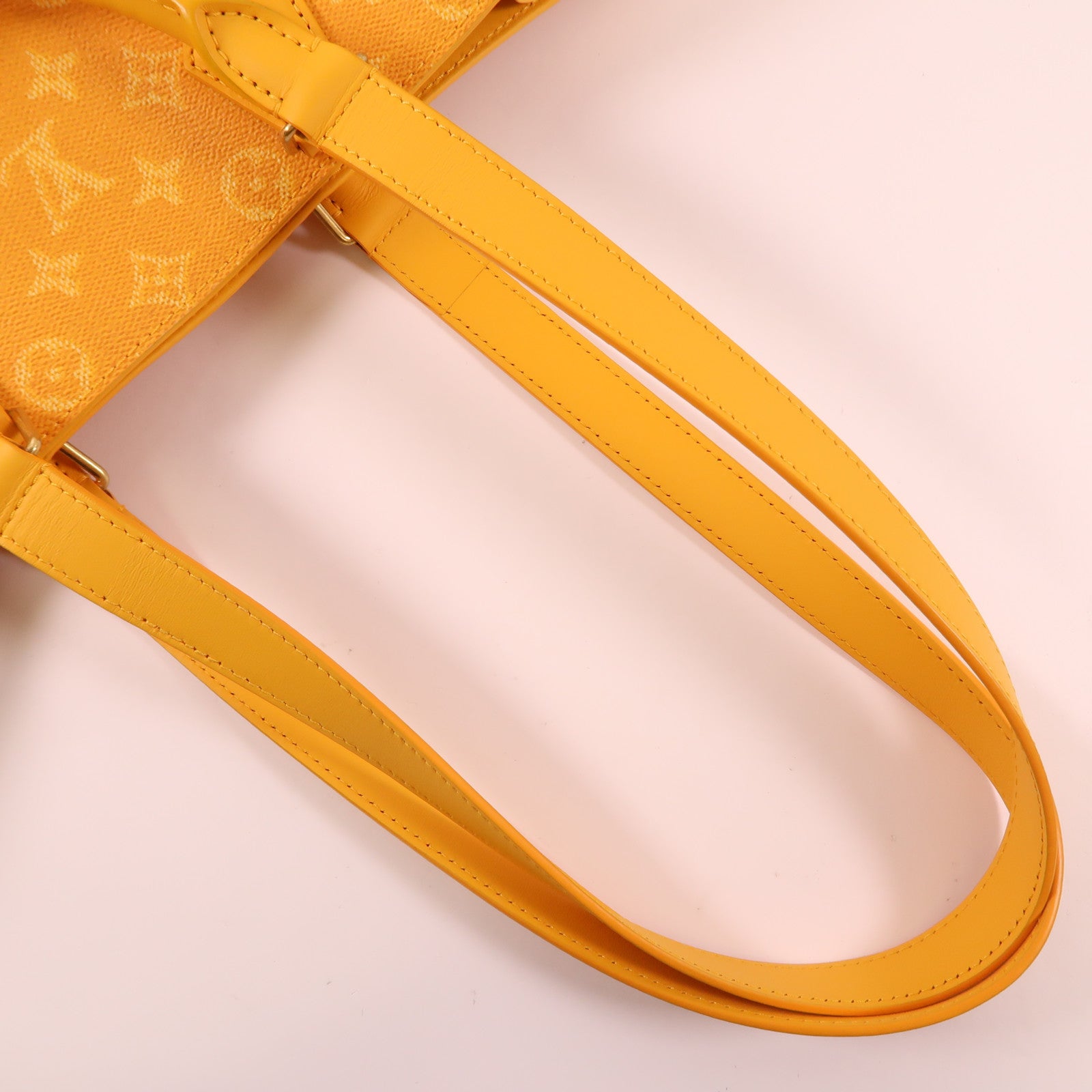 LOUIS VUITTON LV Sac Plat 24H 2 Way Shoulder Tote Bag M12683 Monogram Heritage