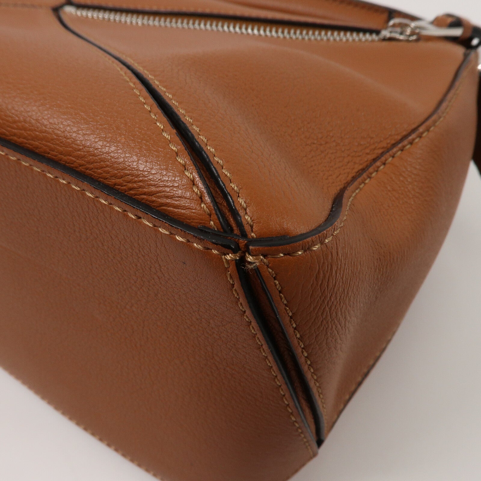 LOEWE 牛皮皮革Puzzle Small手挽肩背兩用袋