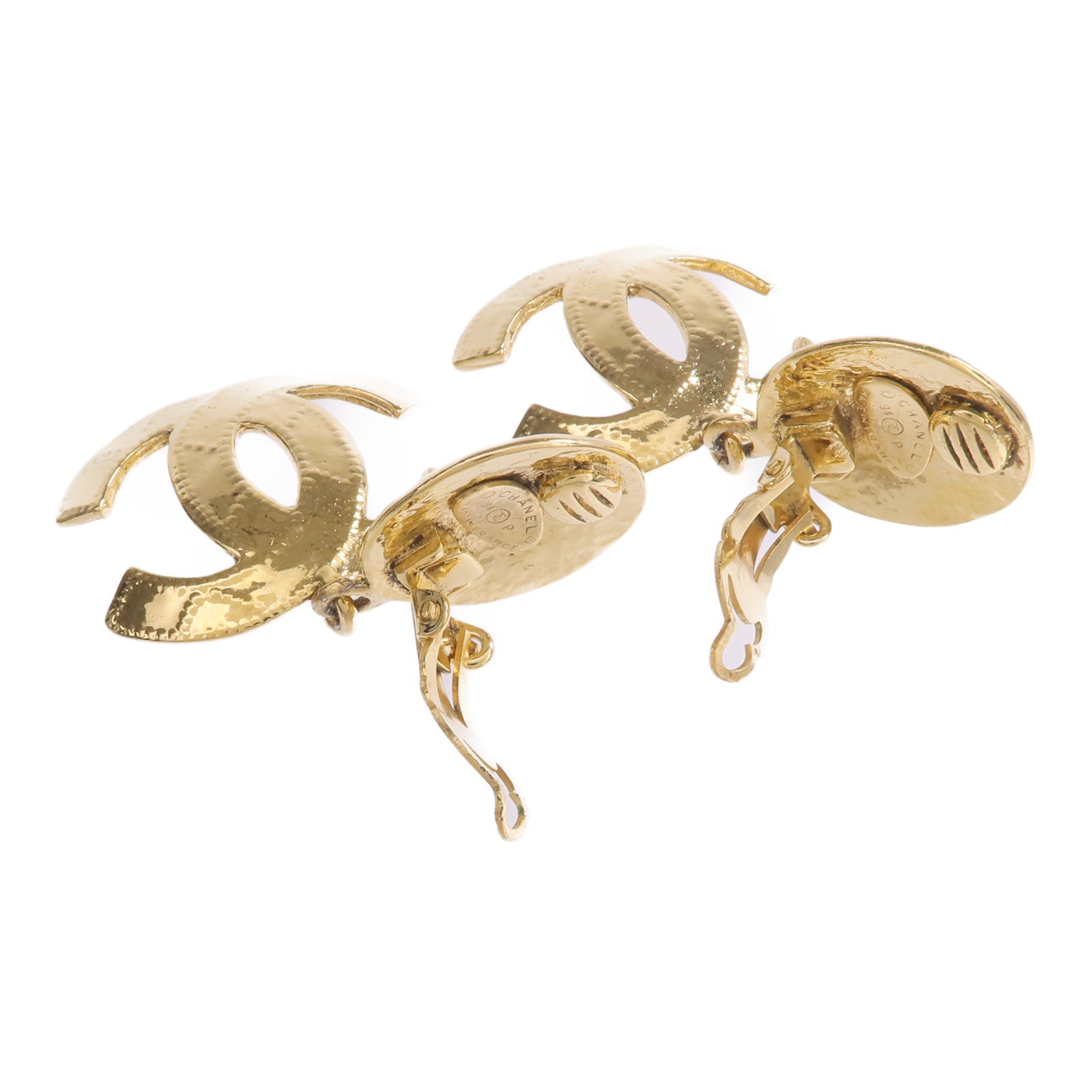 CHANEL 金屬Vintage Earrings耳環