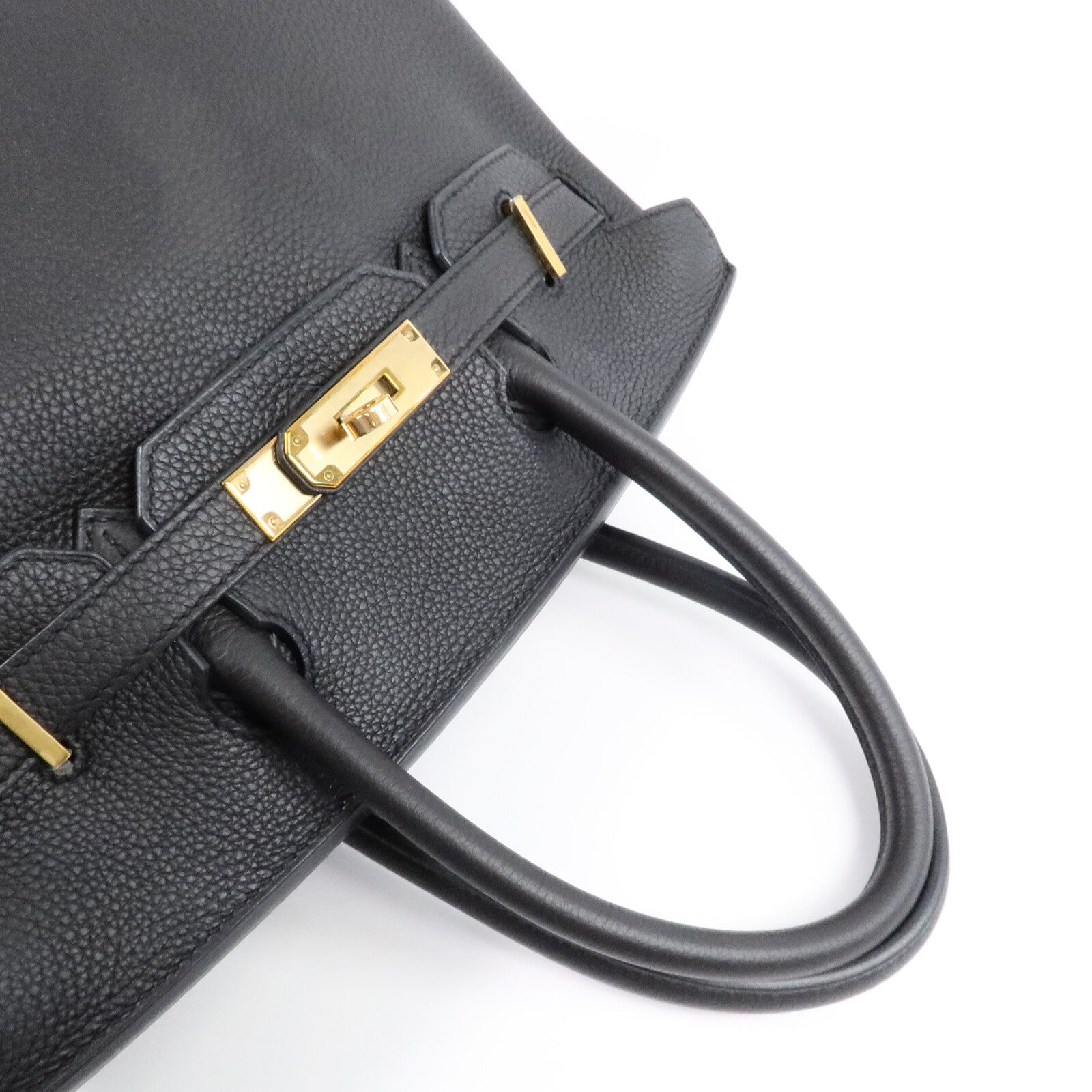 HERMES Togo皮革Birkin 30手挽袋Noir