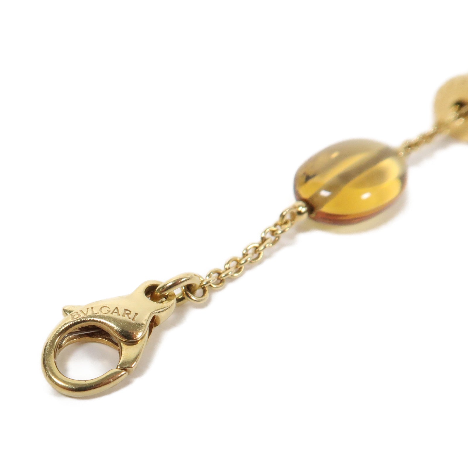 BVLGARI 18K黃金Multi Bracelet手鏈金色/紫色/藍色
