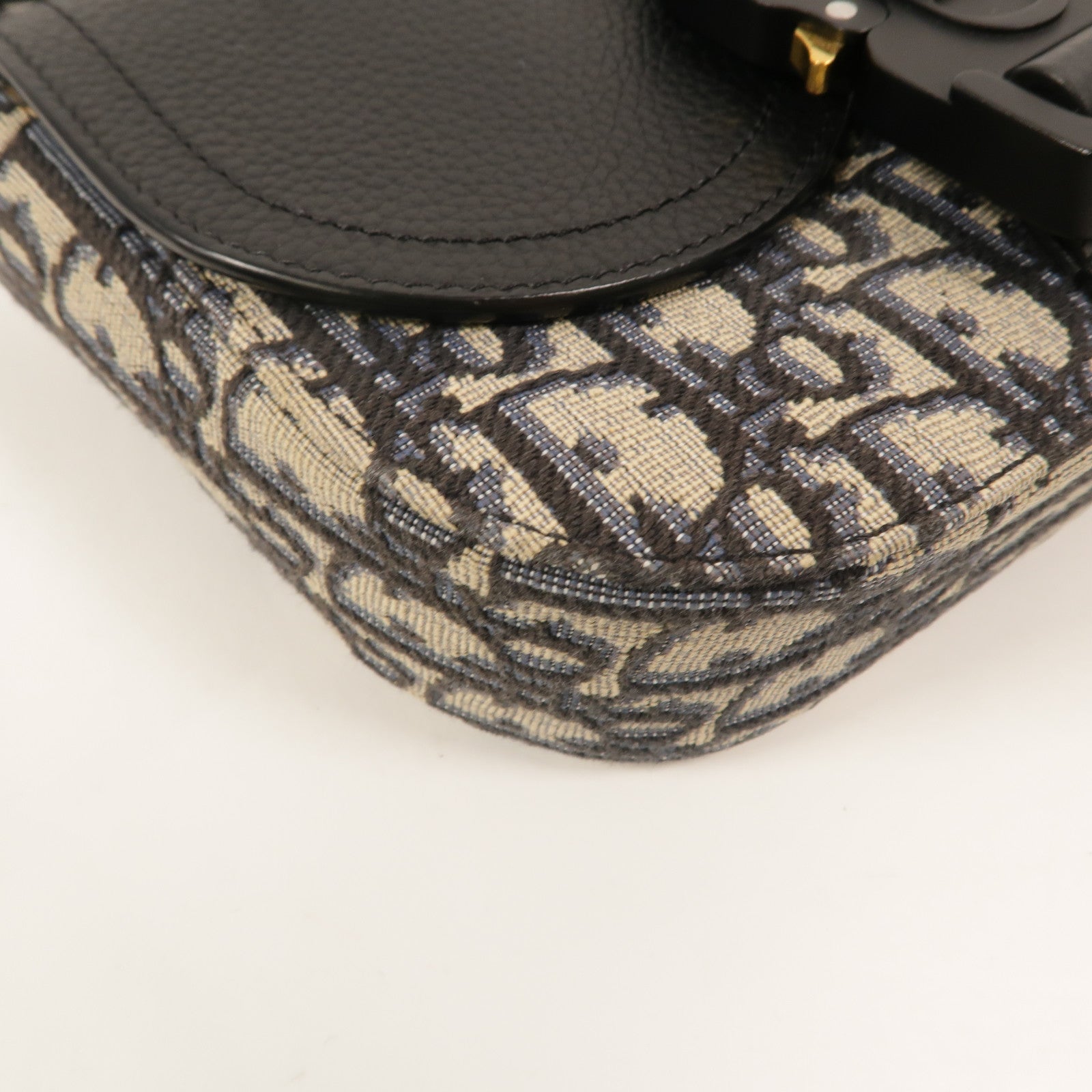 Dior 帆布Mini Saddle Messenger肩背袋