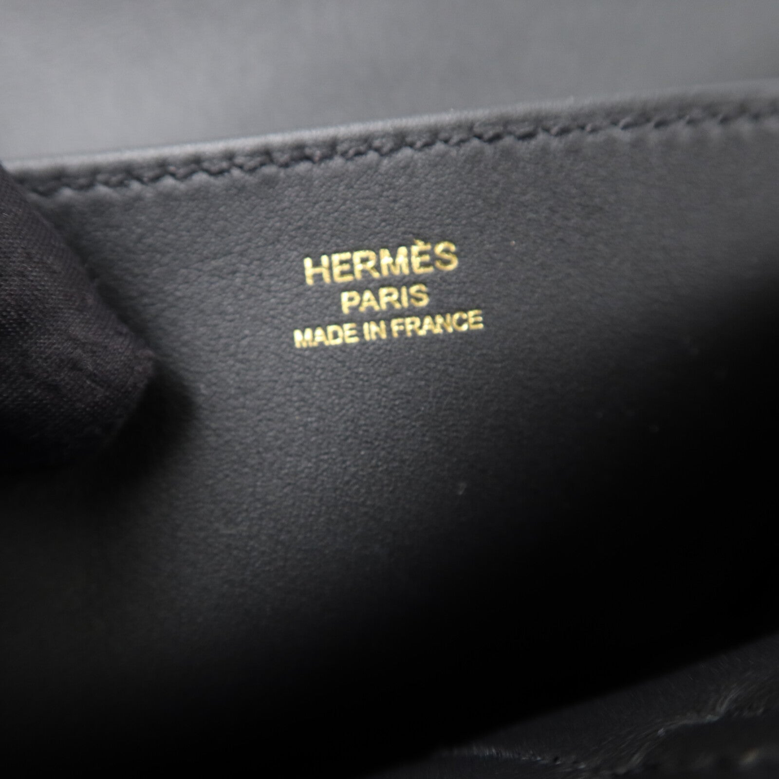 HERMES Swift皮革Mini Halzan手挽肩背兩用袋Noir