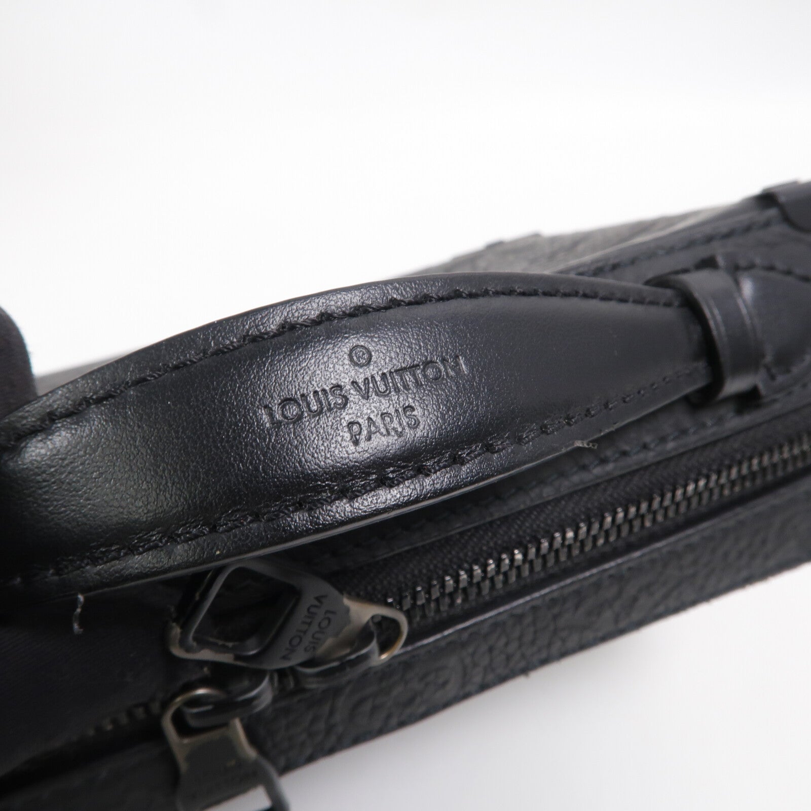 LOUIS VUITTON Monogram Taurillon Handle Soft Trunk手挽肩背兩用袋