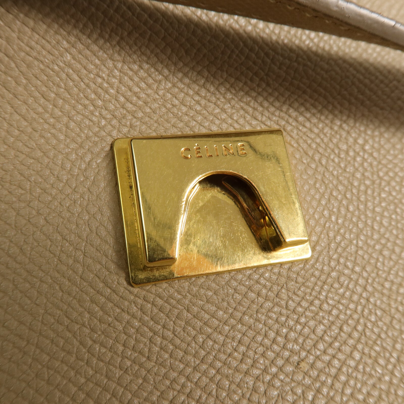 CELINE 牛皮皮革Micro Belt Bag肩背袋