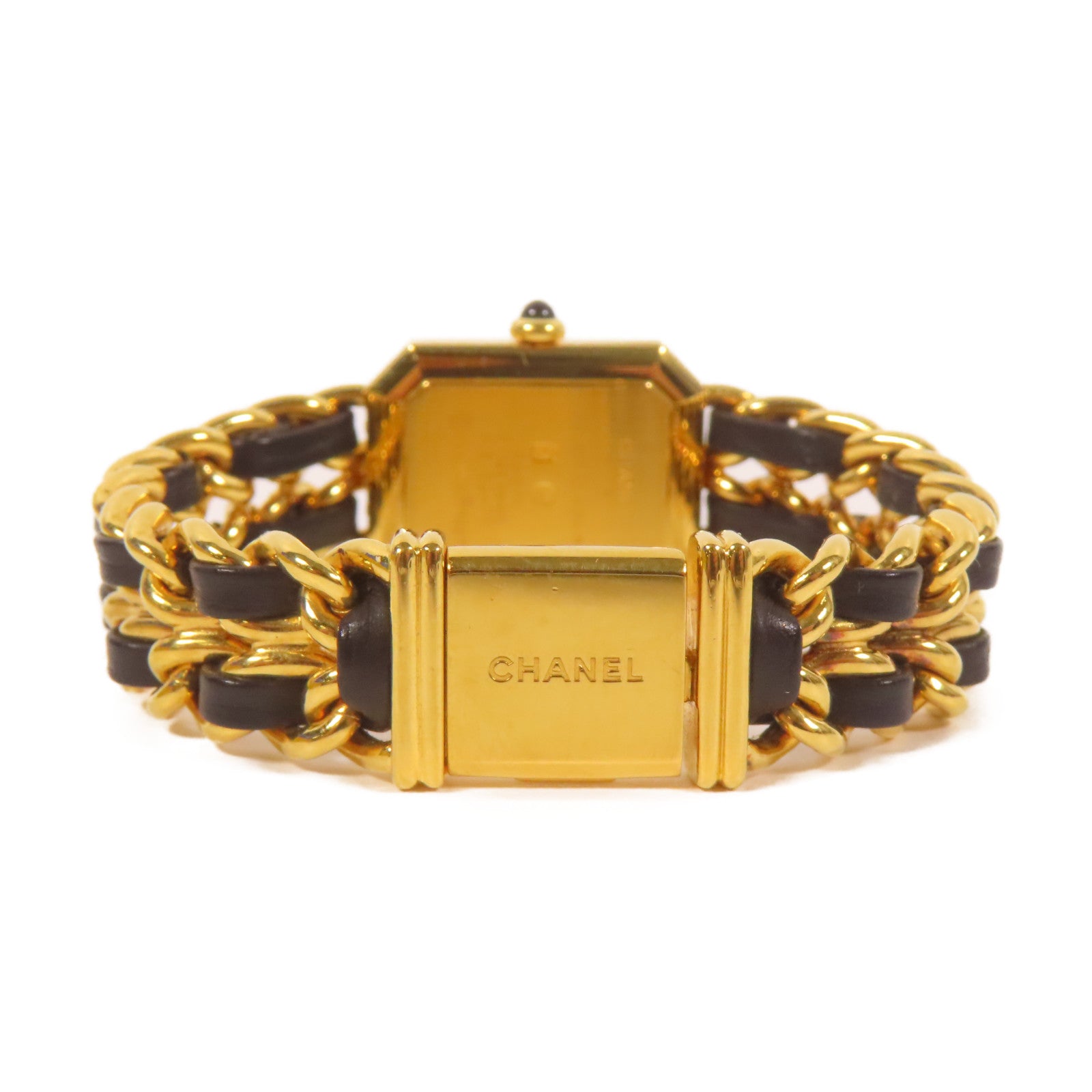 CHANEL Premiere M不鏽鋼手錶石英機芯黑色