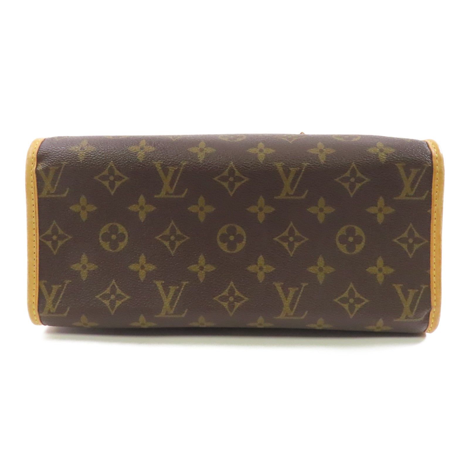 LOUIS VUITTON Monogram Popincourt Haut金扣肩背袋啡色
