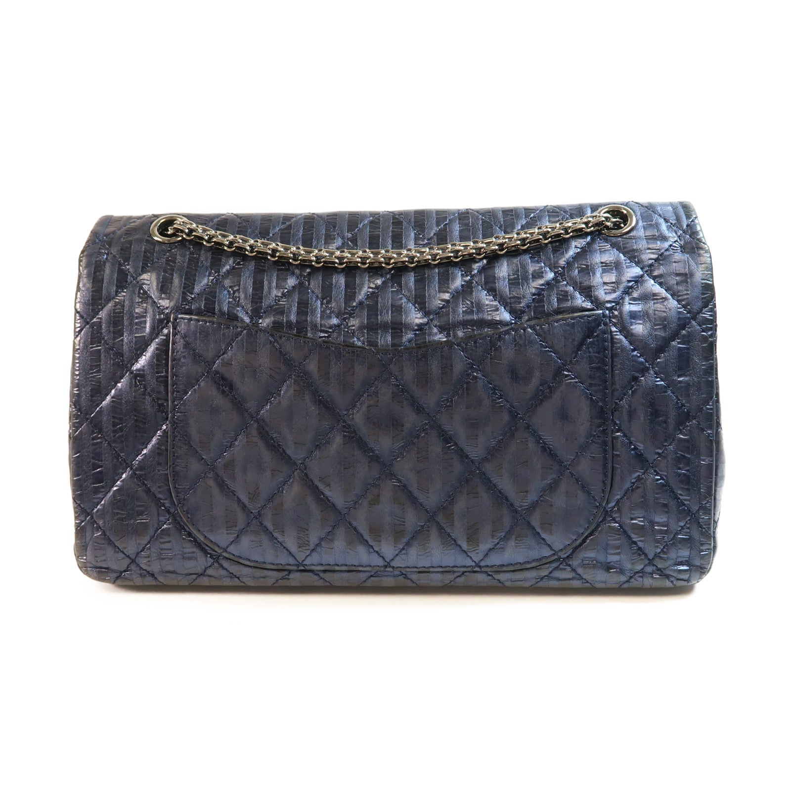 CHANEL 【激減優惠】牛皮皮革Chain Shoulder銀扣鏈帶肩背袋