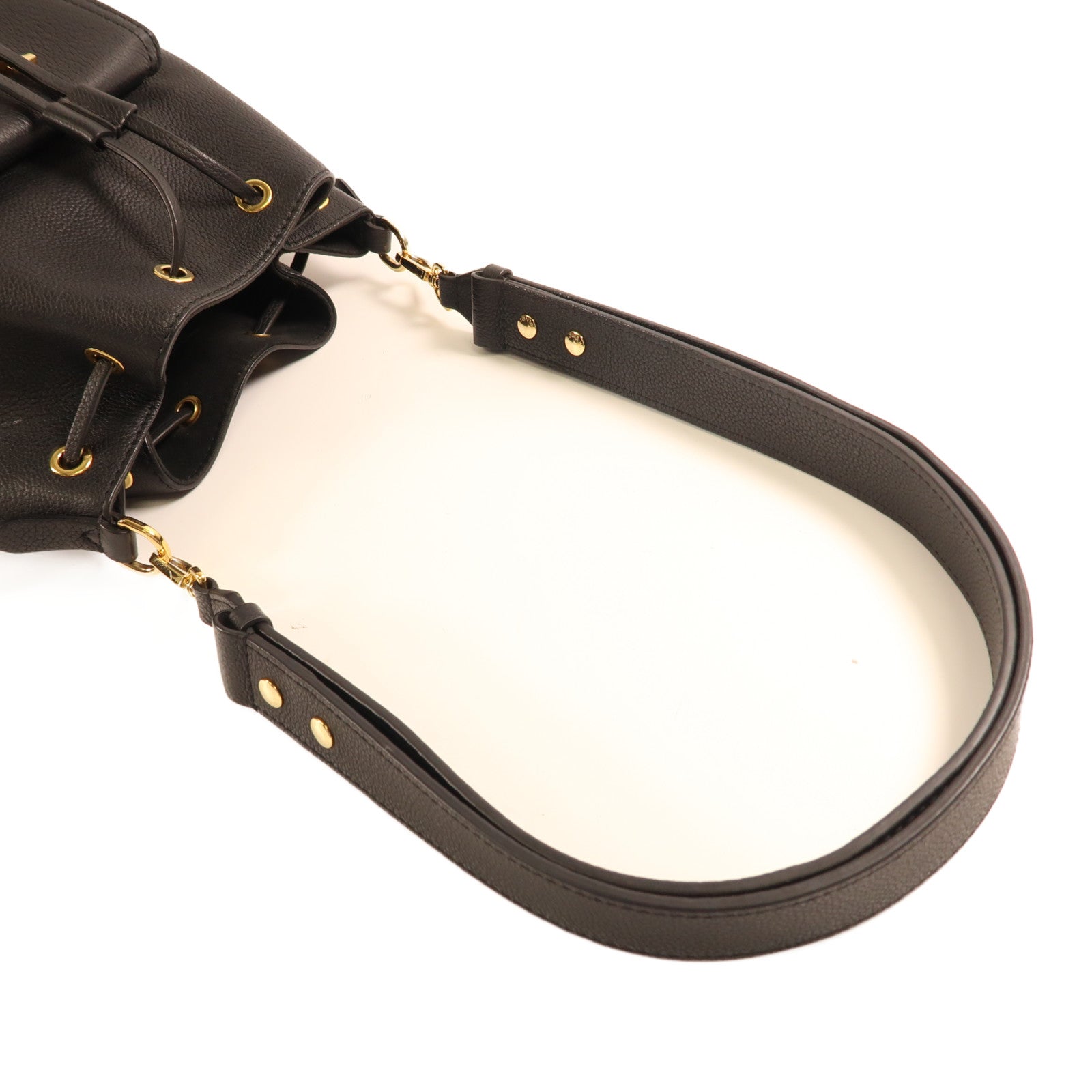 LOUIS VUITTON 牛皮皮革Lockme金扣肩背袋