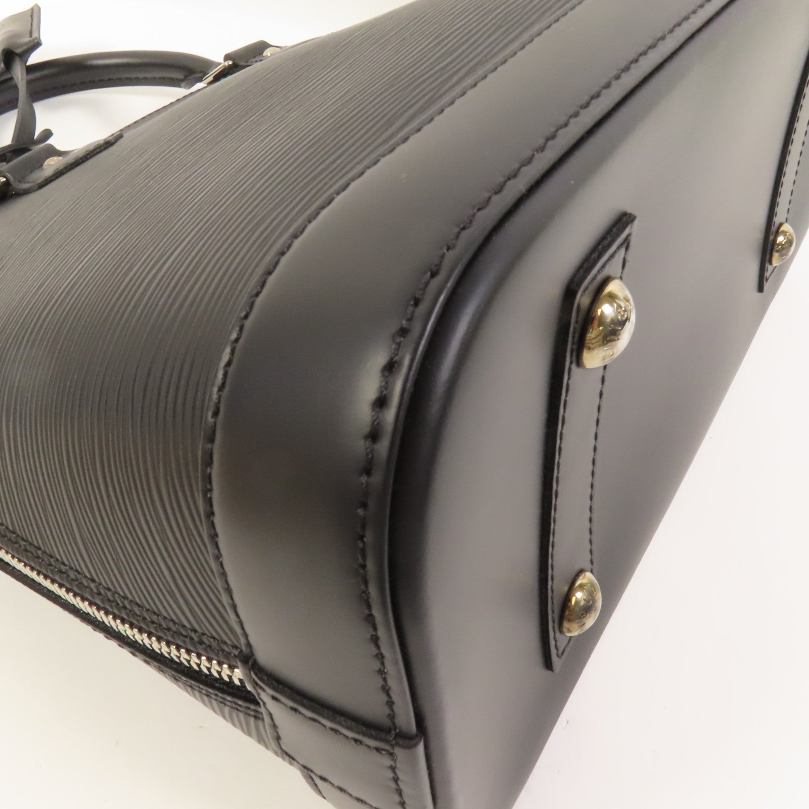 LOUIS VUITTON Epi Alma PM銀扣手挽袋