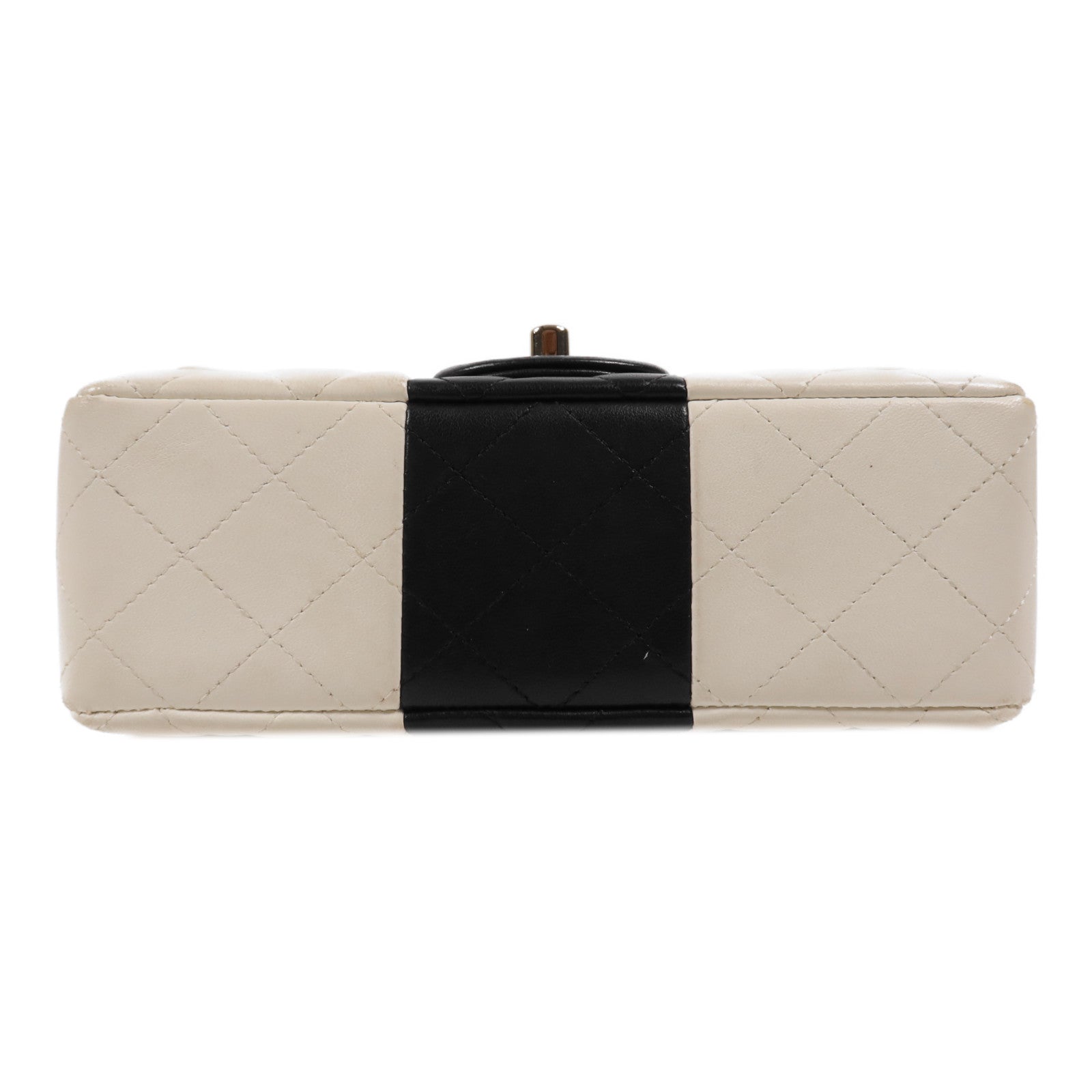 CHANEL 【激減優惠】牛皮皮革Mini Classic 20金扣鏈帶肩背袋
